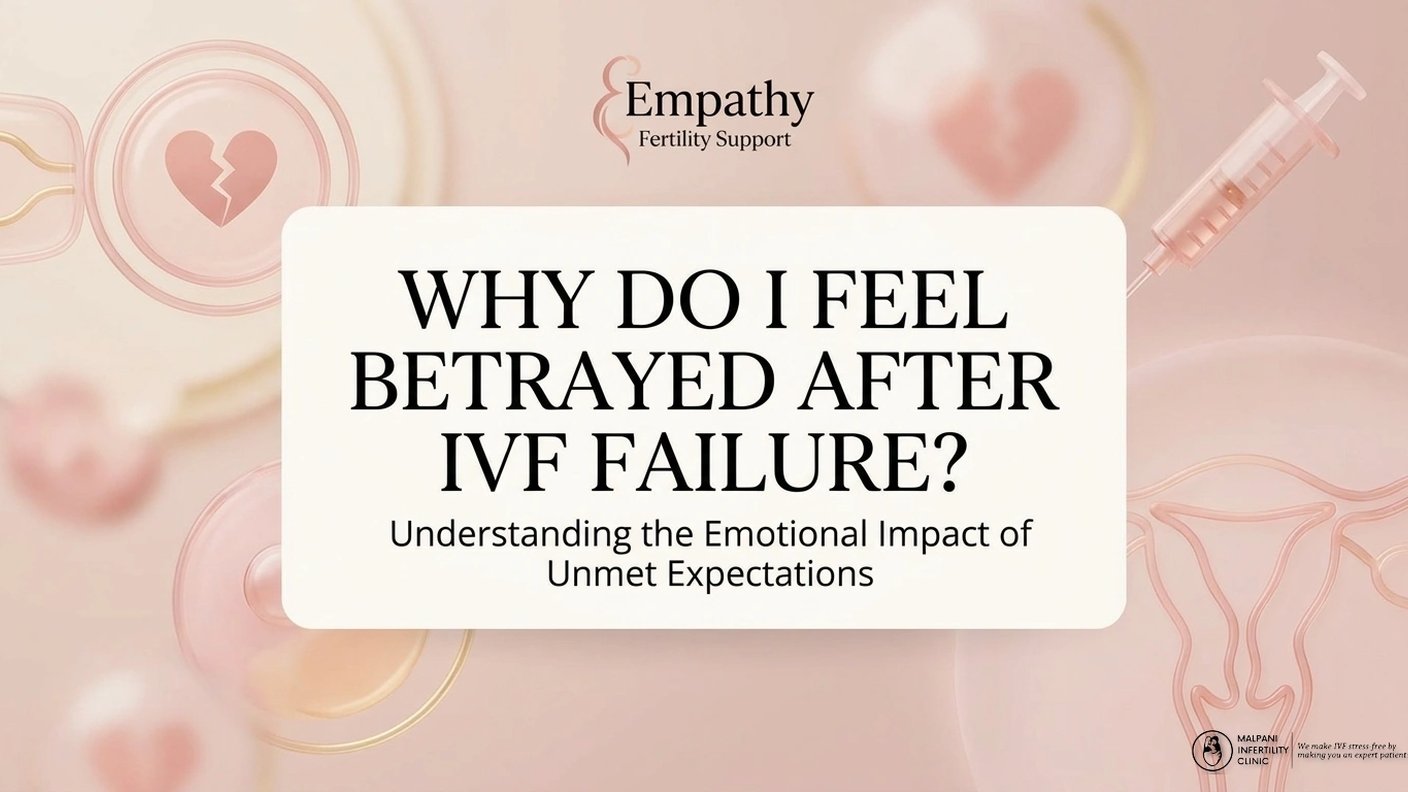 Why Do I Feel Betrayed After IVF Failure?
