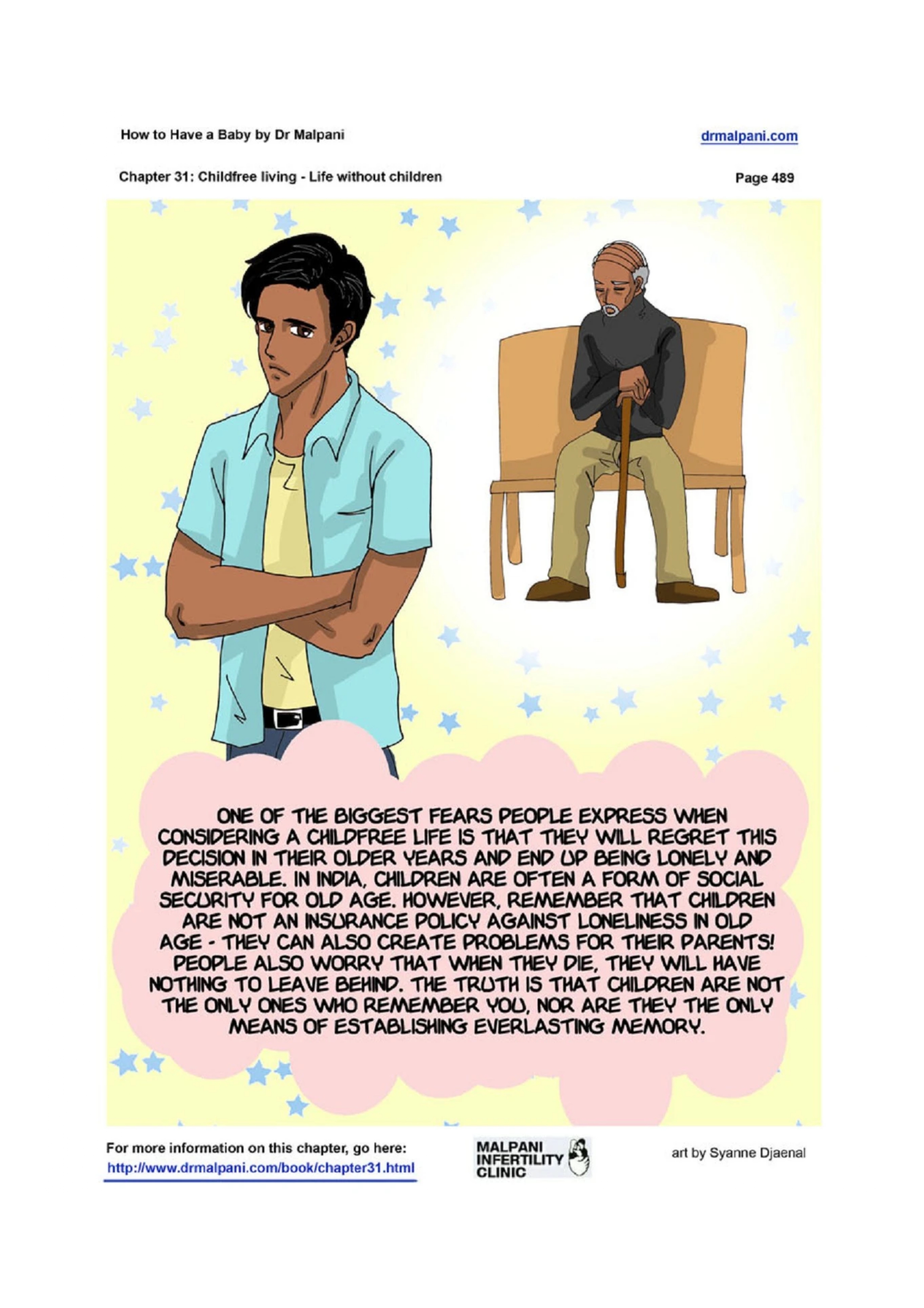 Comic on Childfree Living - Life Without Children _ The IVF Specialist's Blog for IVF patients