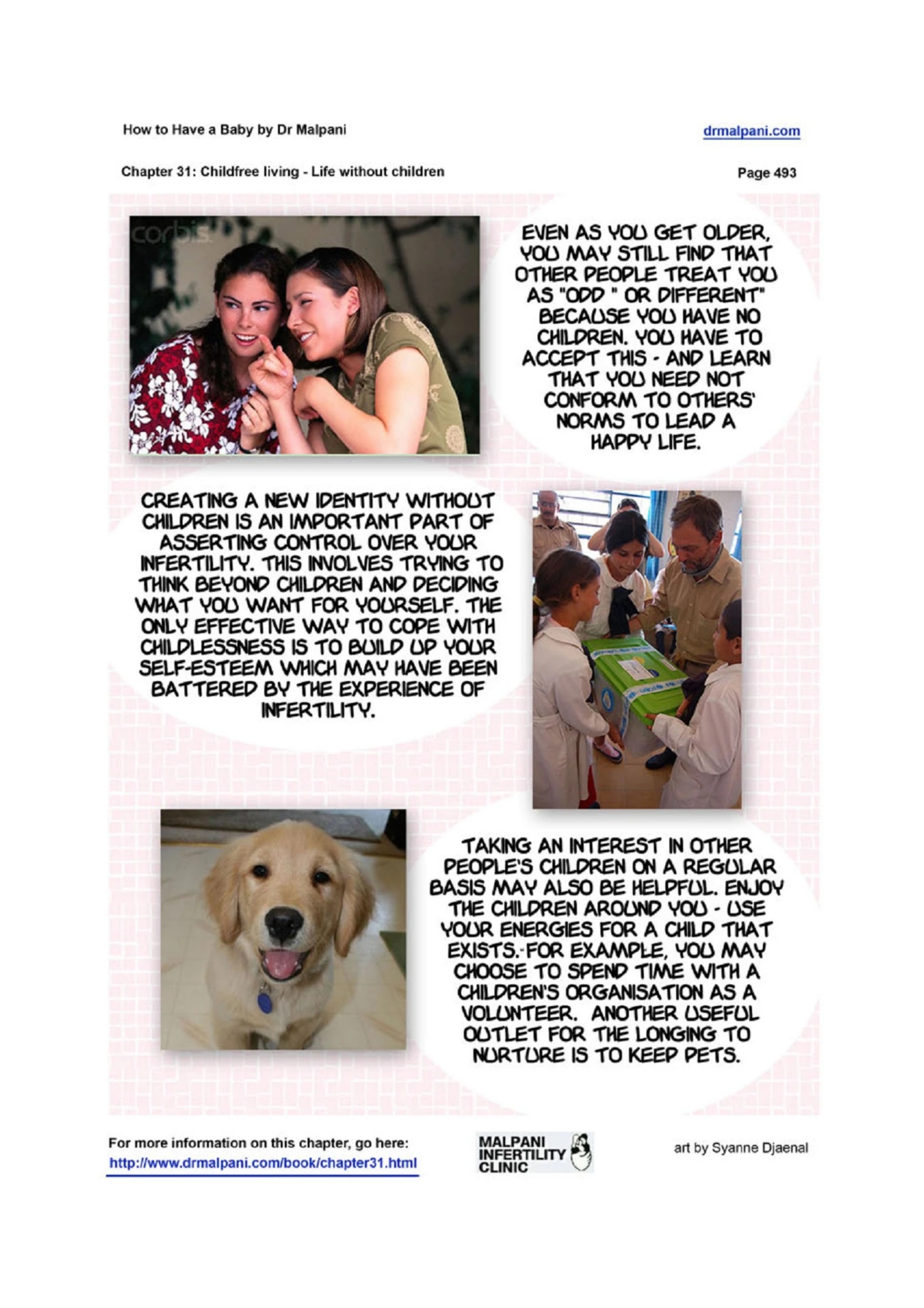 Comic on Childfree Living - Life Without Children _ The IVF Specialist's Blog for IVF patients