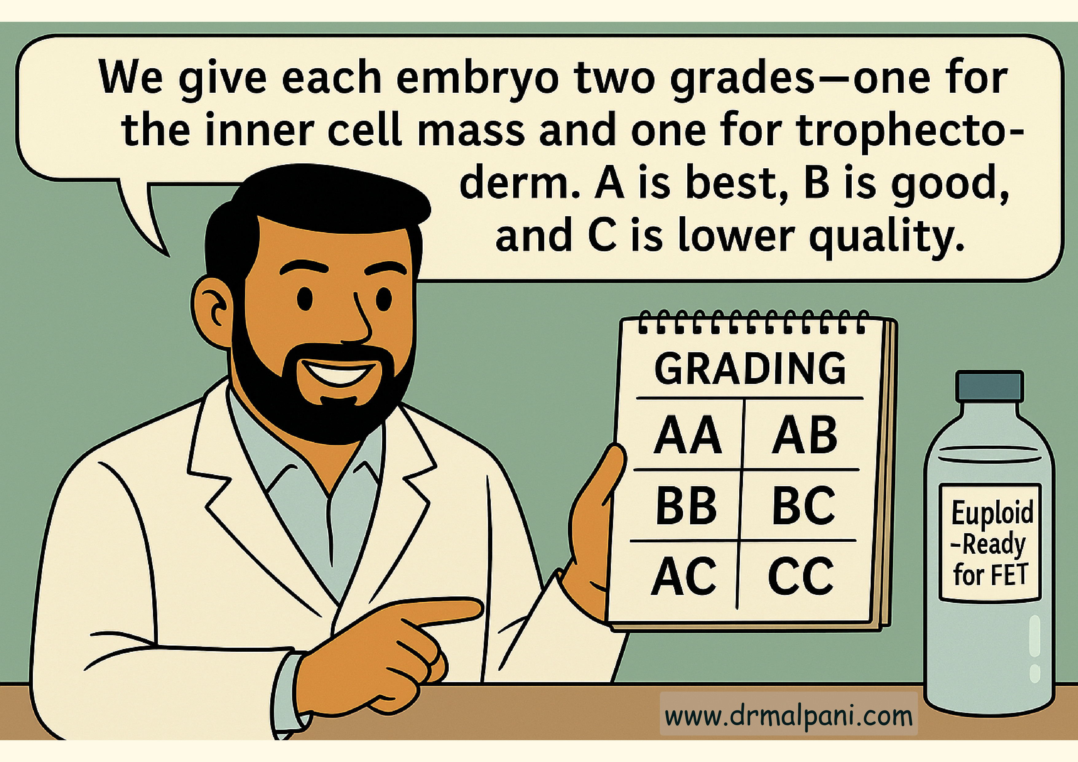 How we select the best embryo - an embryologist's percpective