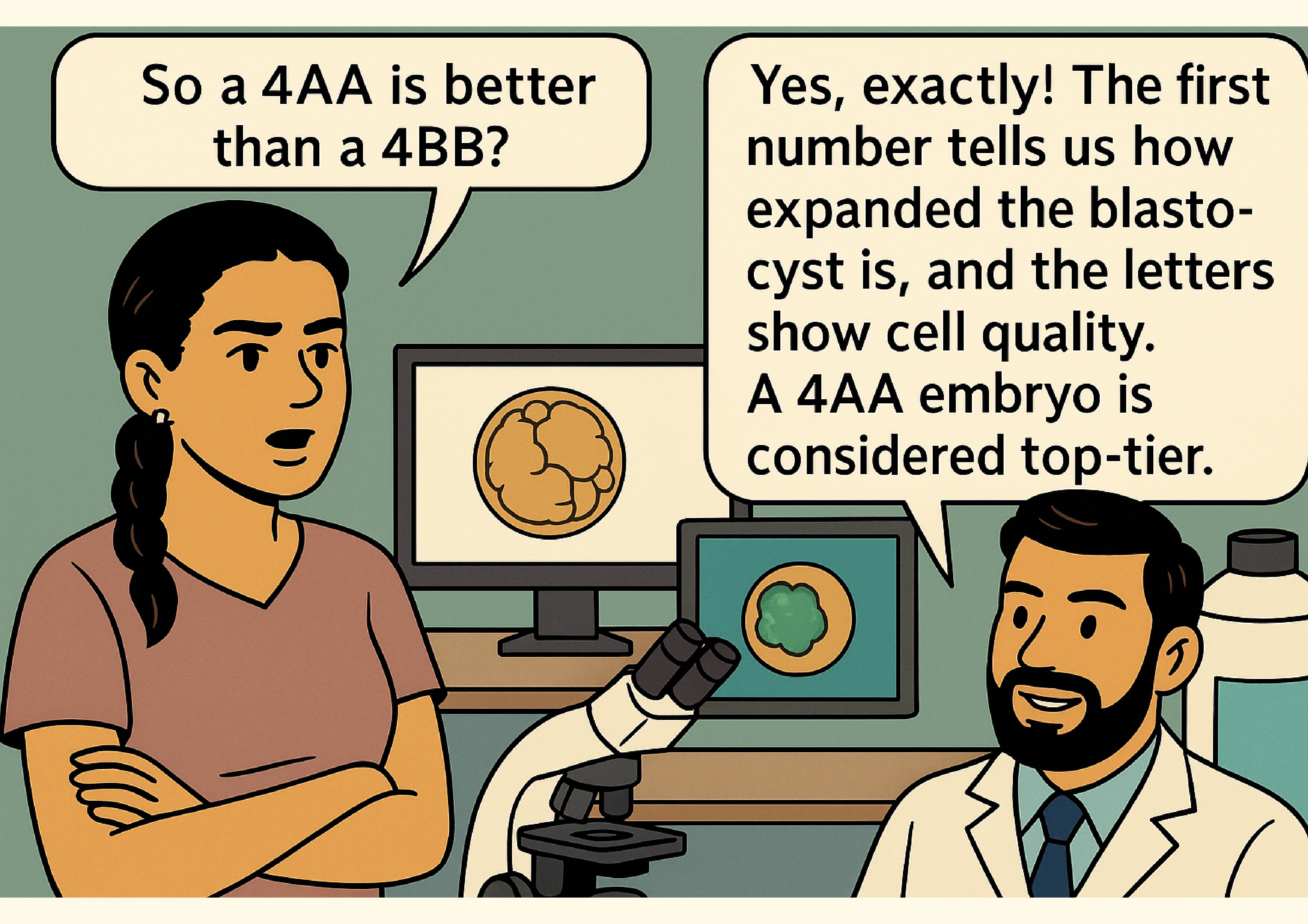 How we select the best embryo - an embryologist's percpective