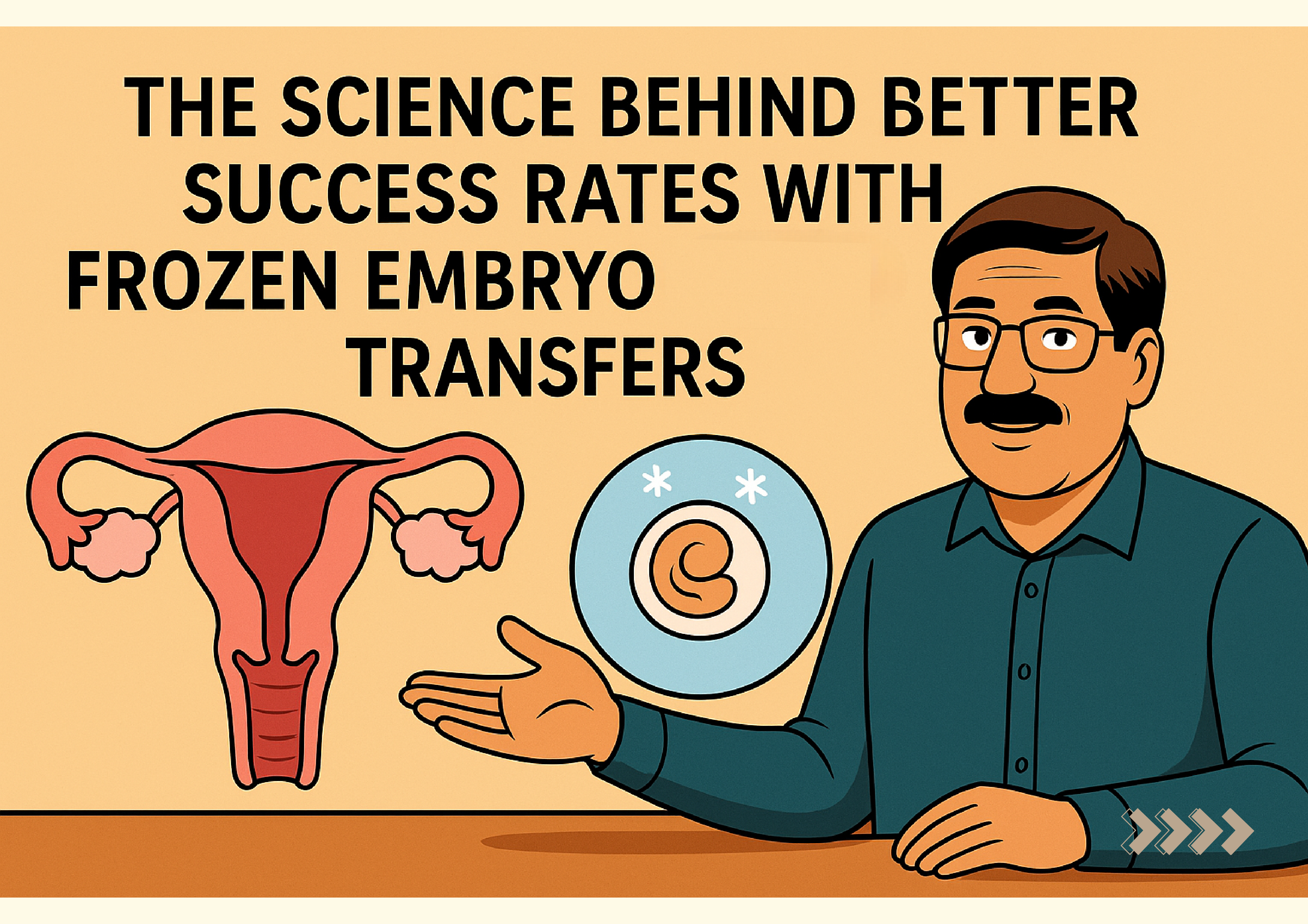 The science behind better success rate with frozen embryo transfer