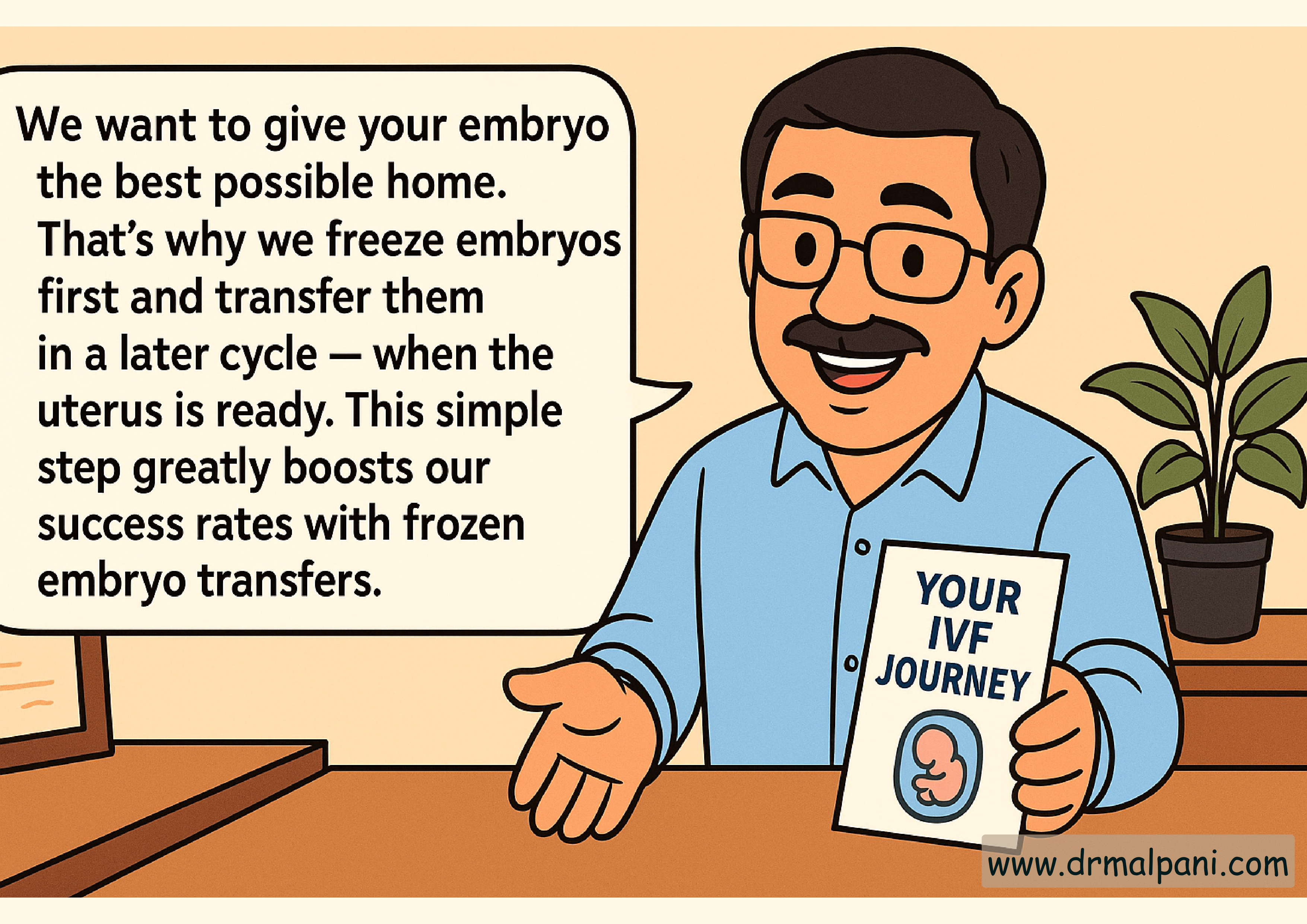 The science behind better success rate with frozen embryo transfer