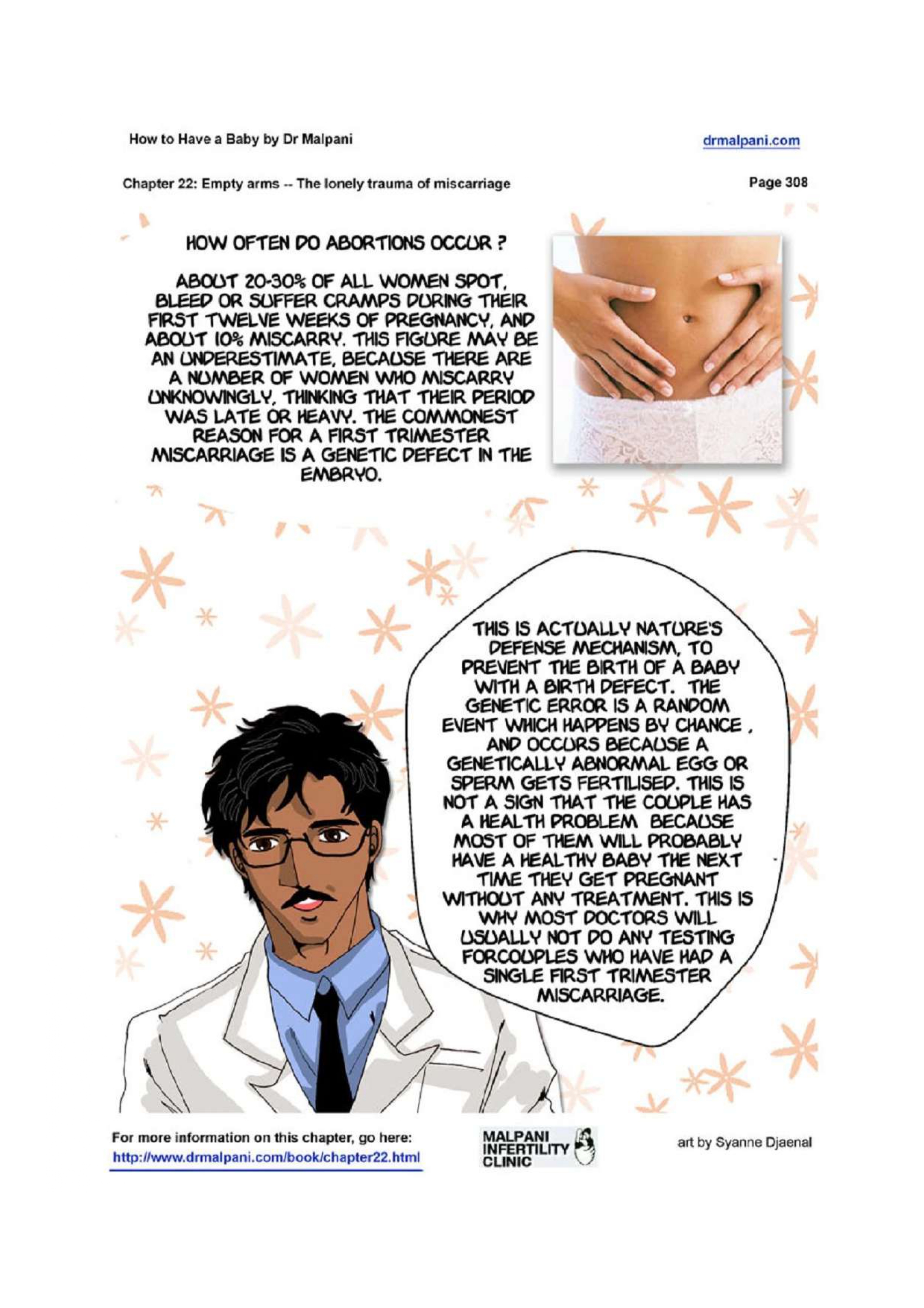 Comic on Empty Arms - The Lonely Trauma of Miscarriage