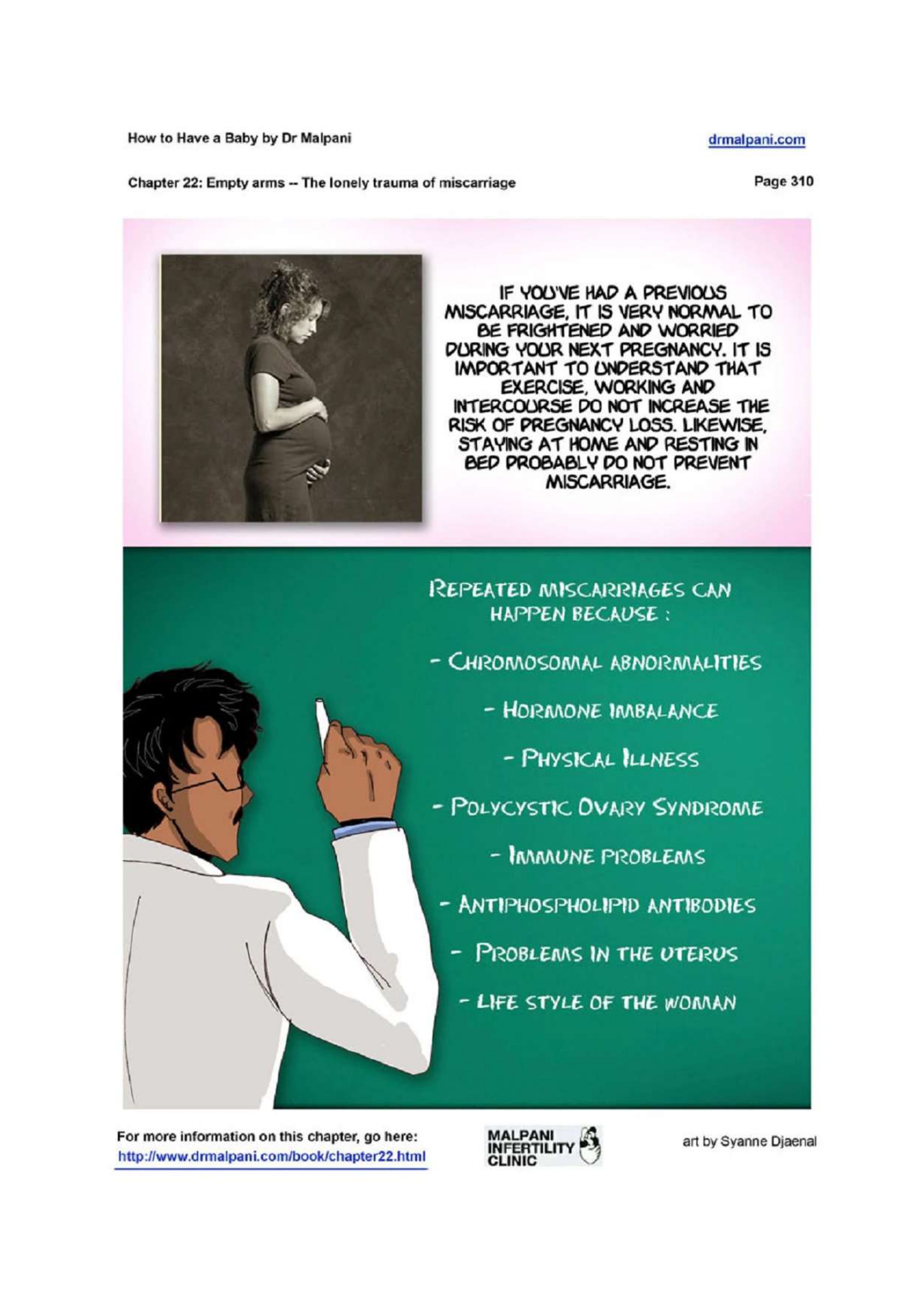 Comic on Empty Arms - The Lonely Trauma of Miscarriage