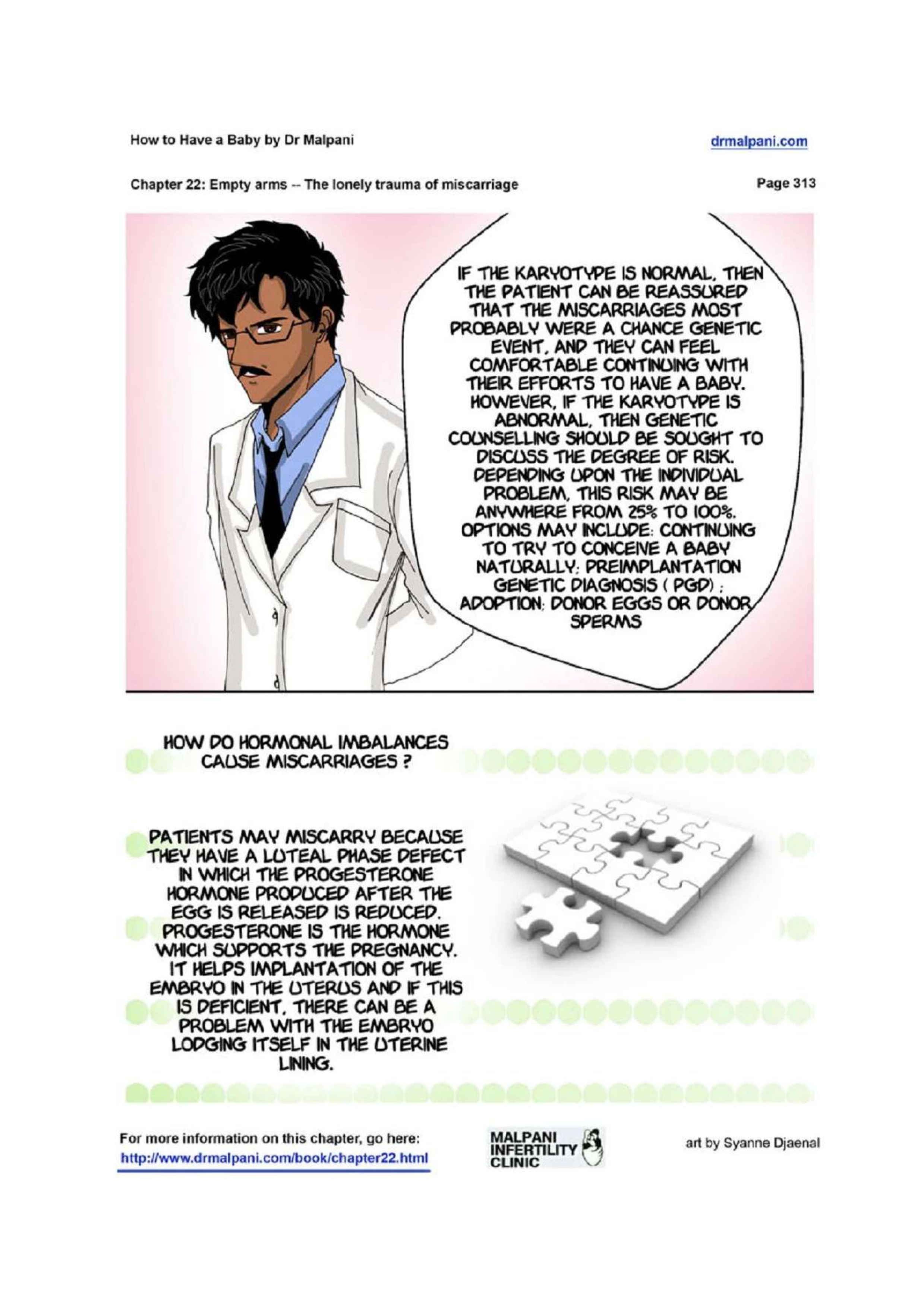 Comic on Empty Arms - The Lonely Trauma of Miscarriage