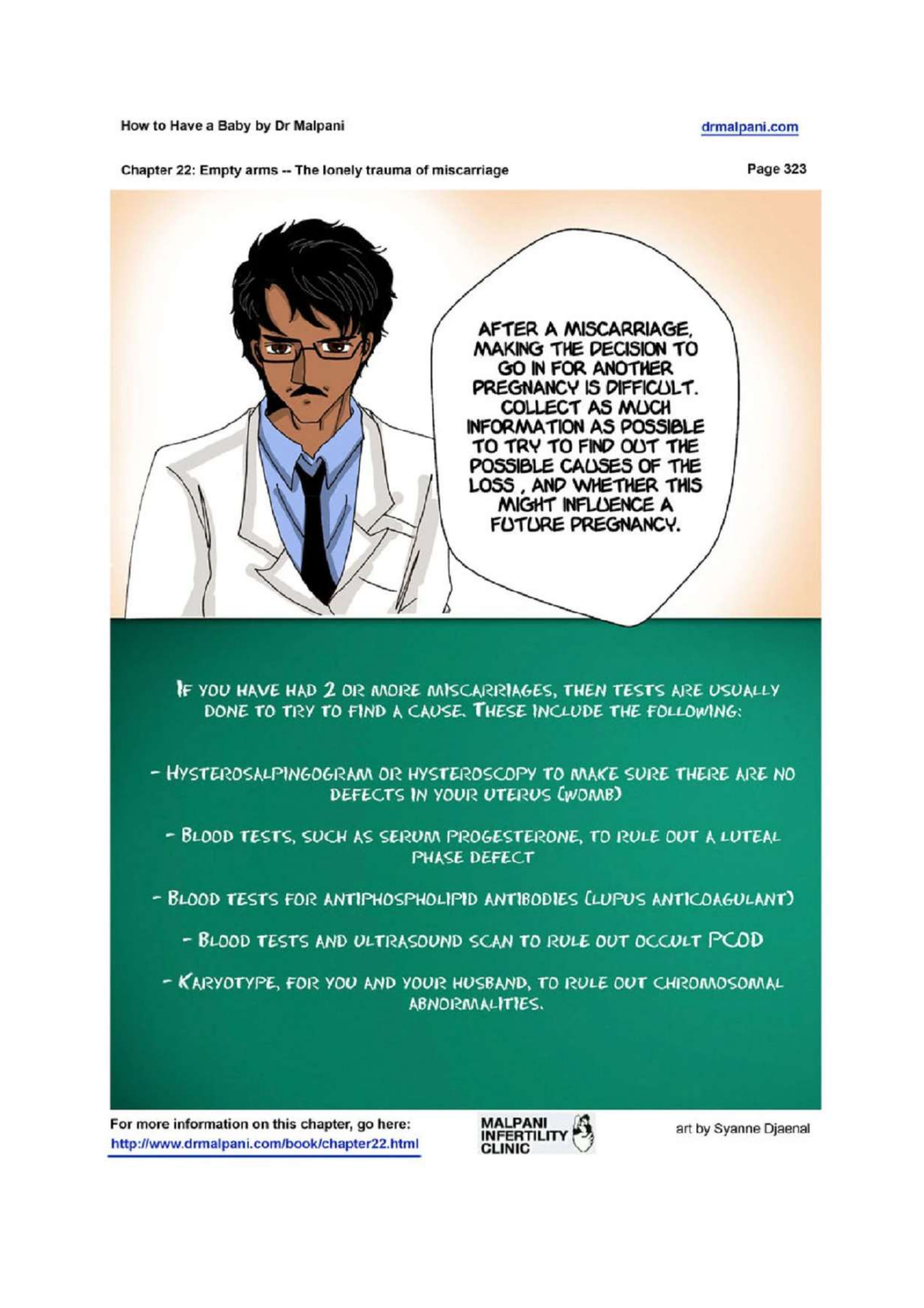 Comic on Empty Arms - The Lonely Trauma of Miscarriage
