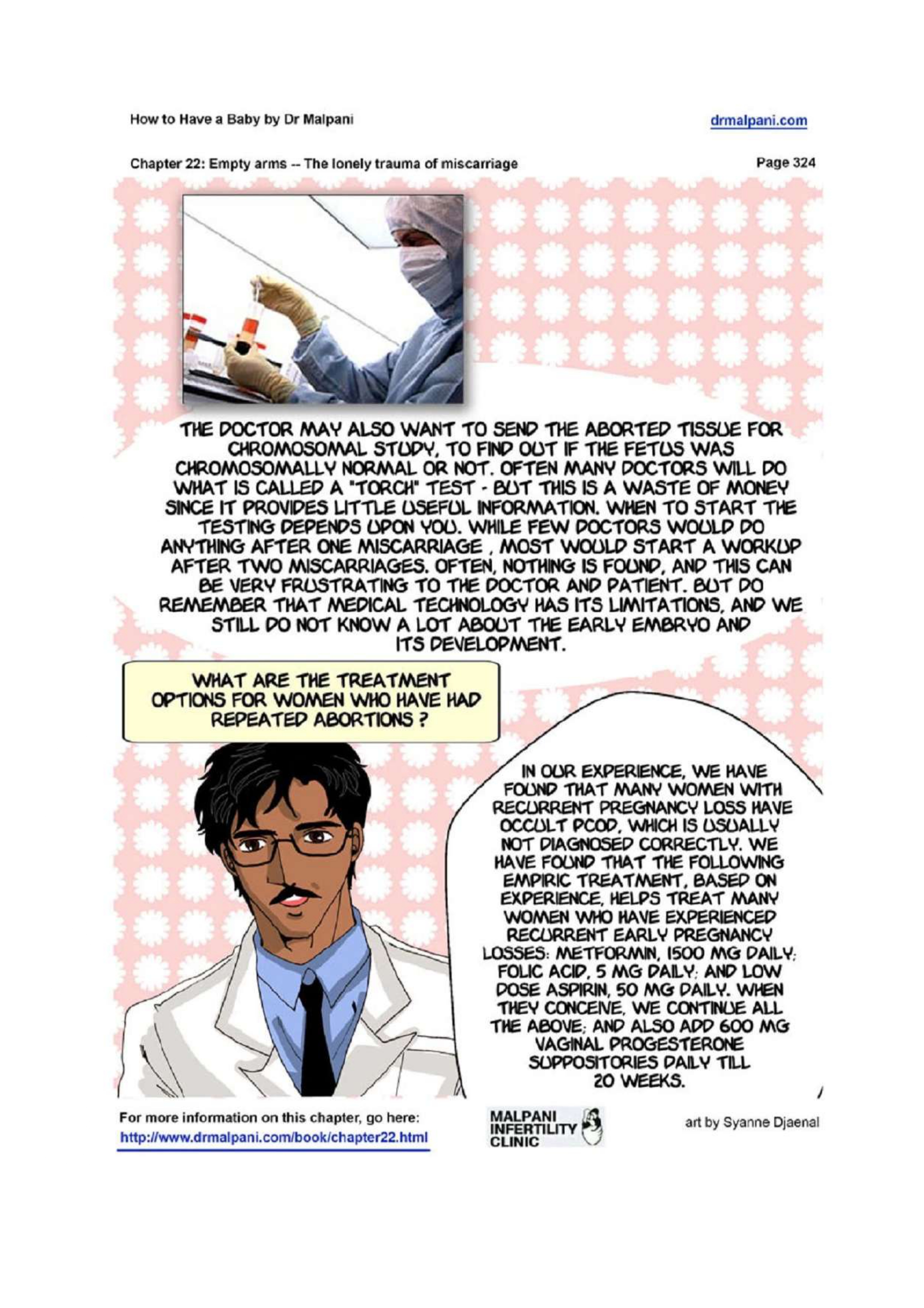 Comic on Empty Arms - The Lonely Trauma of Miscarriage