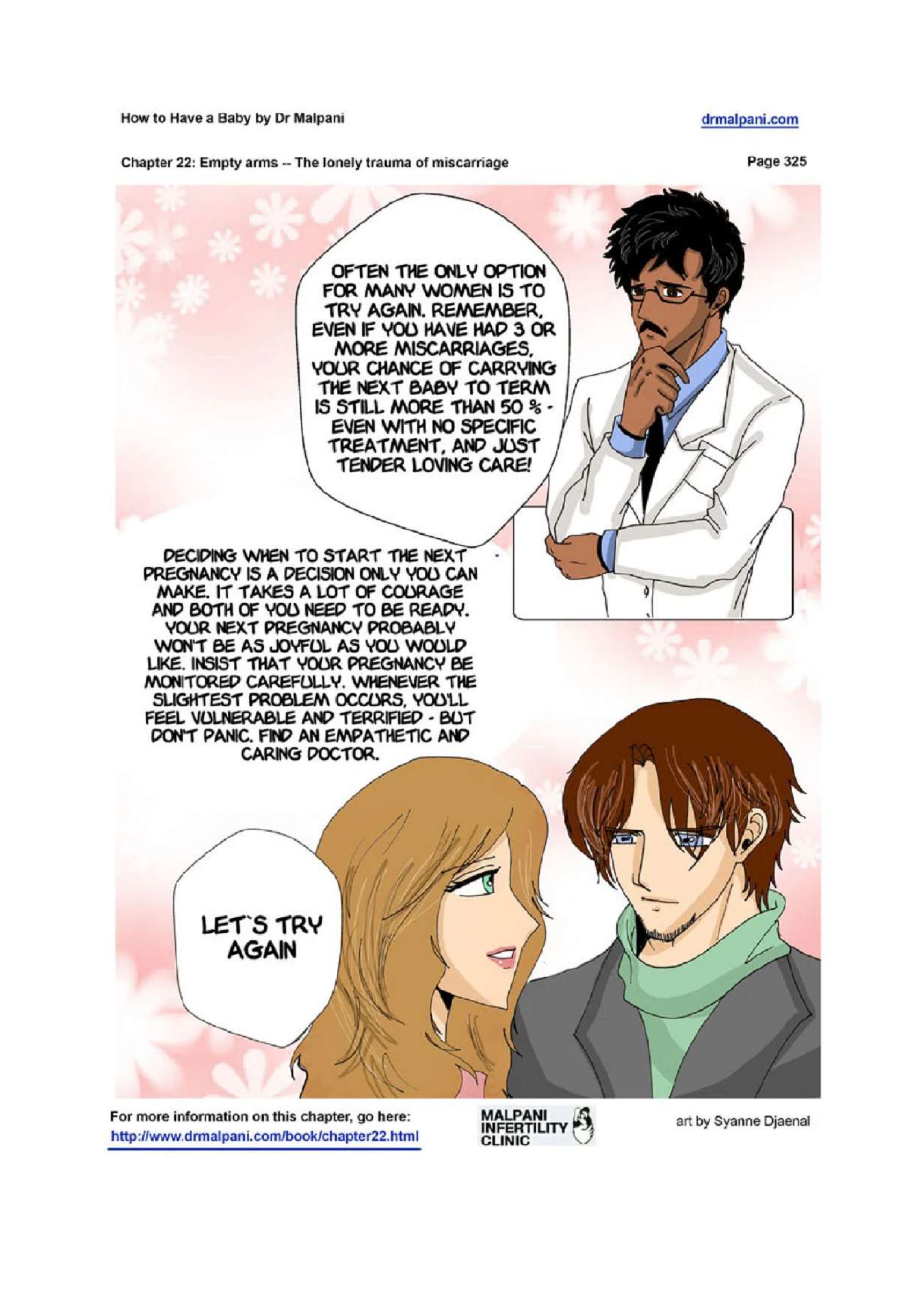 Comic on Empty Arms - The Lonely Trauma of Miscarriage
