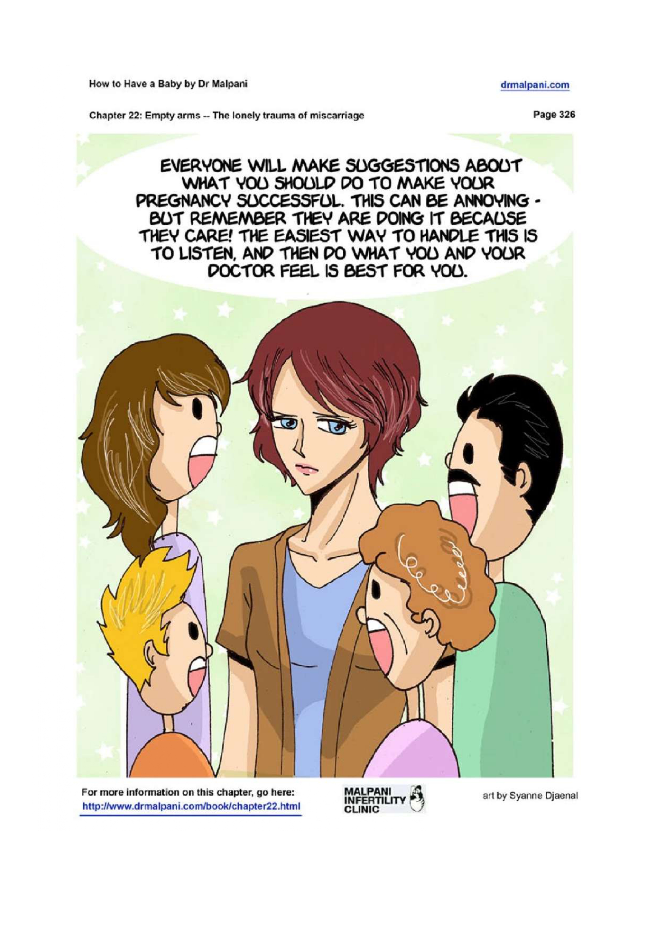 Comic on Empty Arms - The Lonely Trauma of Miscarriage