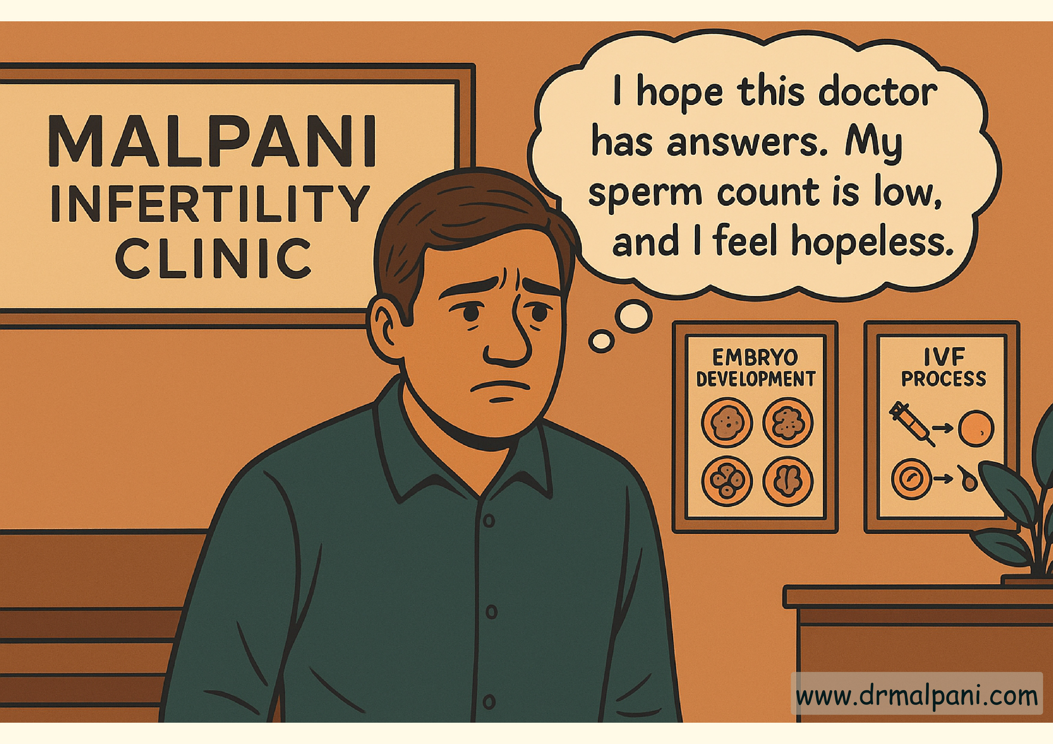 Low sperm count. don't lose hope