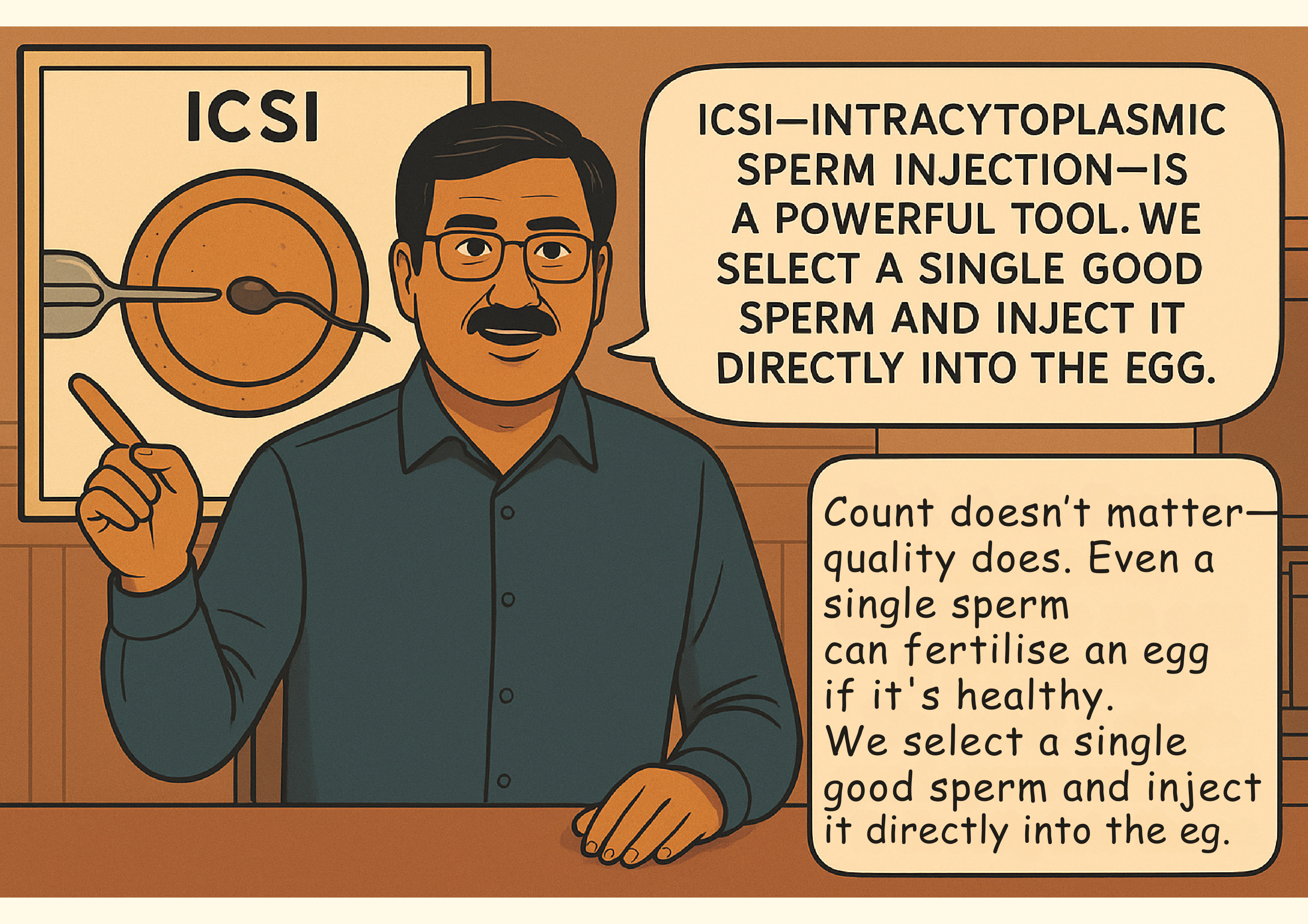 Low sperm count. don't lose hope