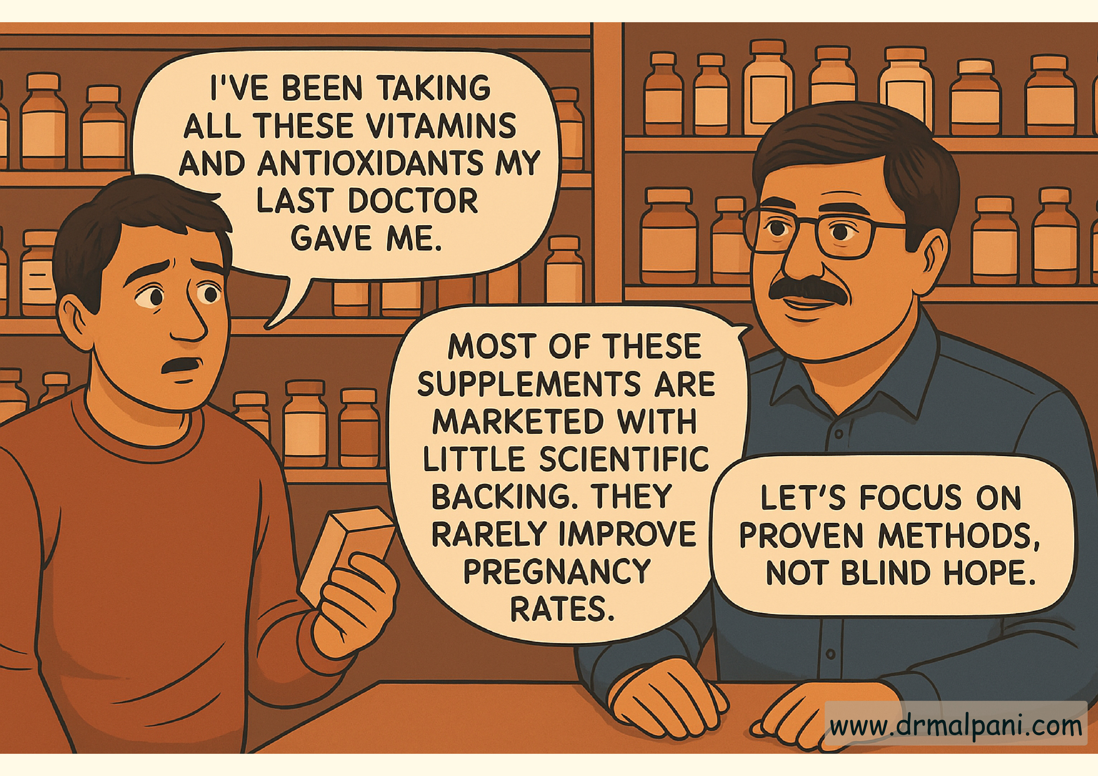 Low sperm count. don't lose hope