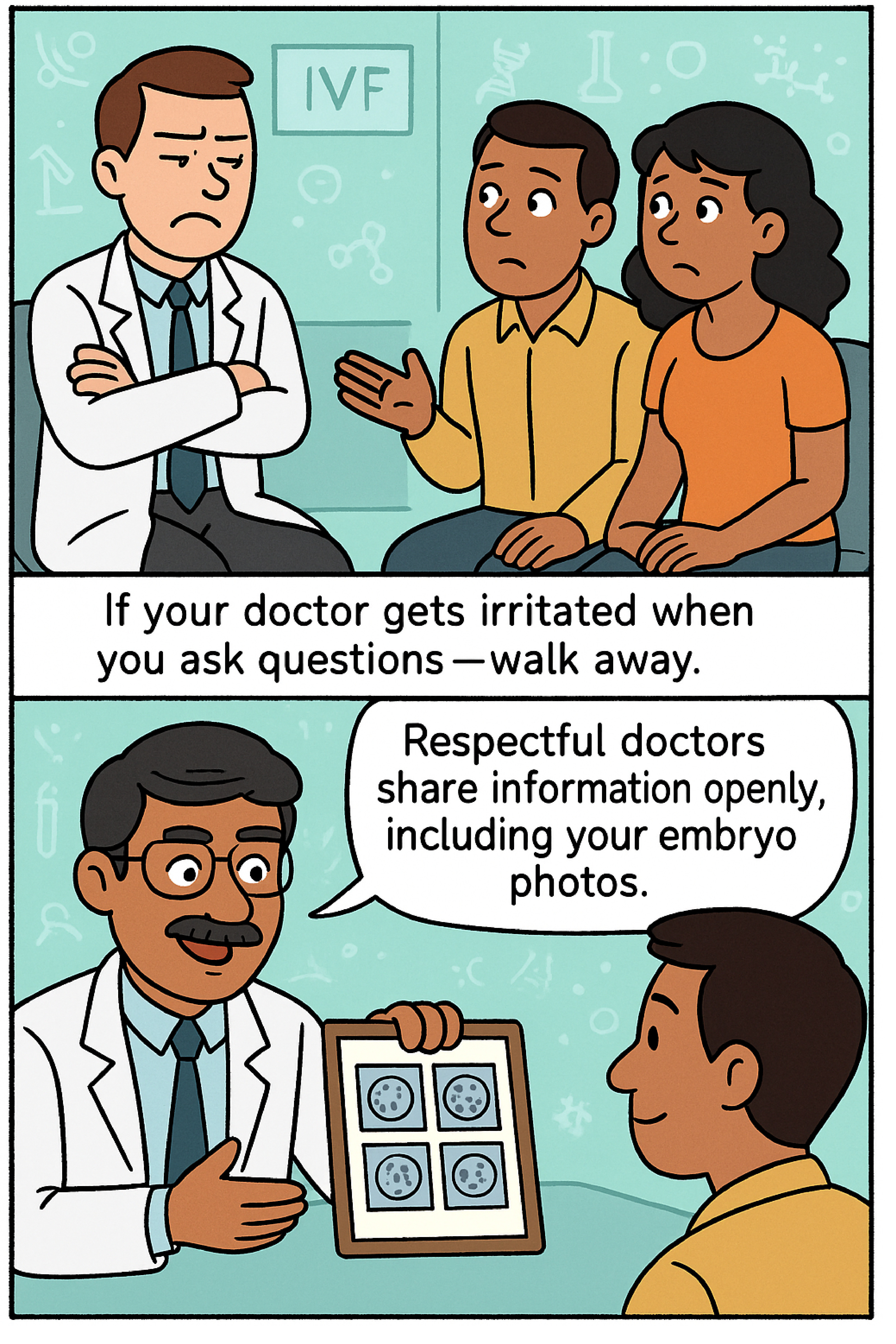 The right doctor will explain each step in plain language