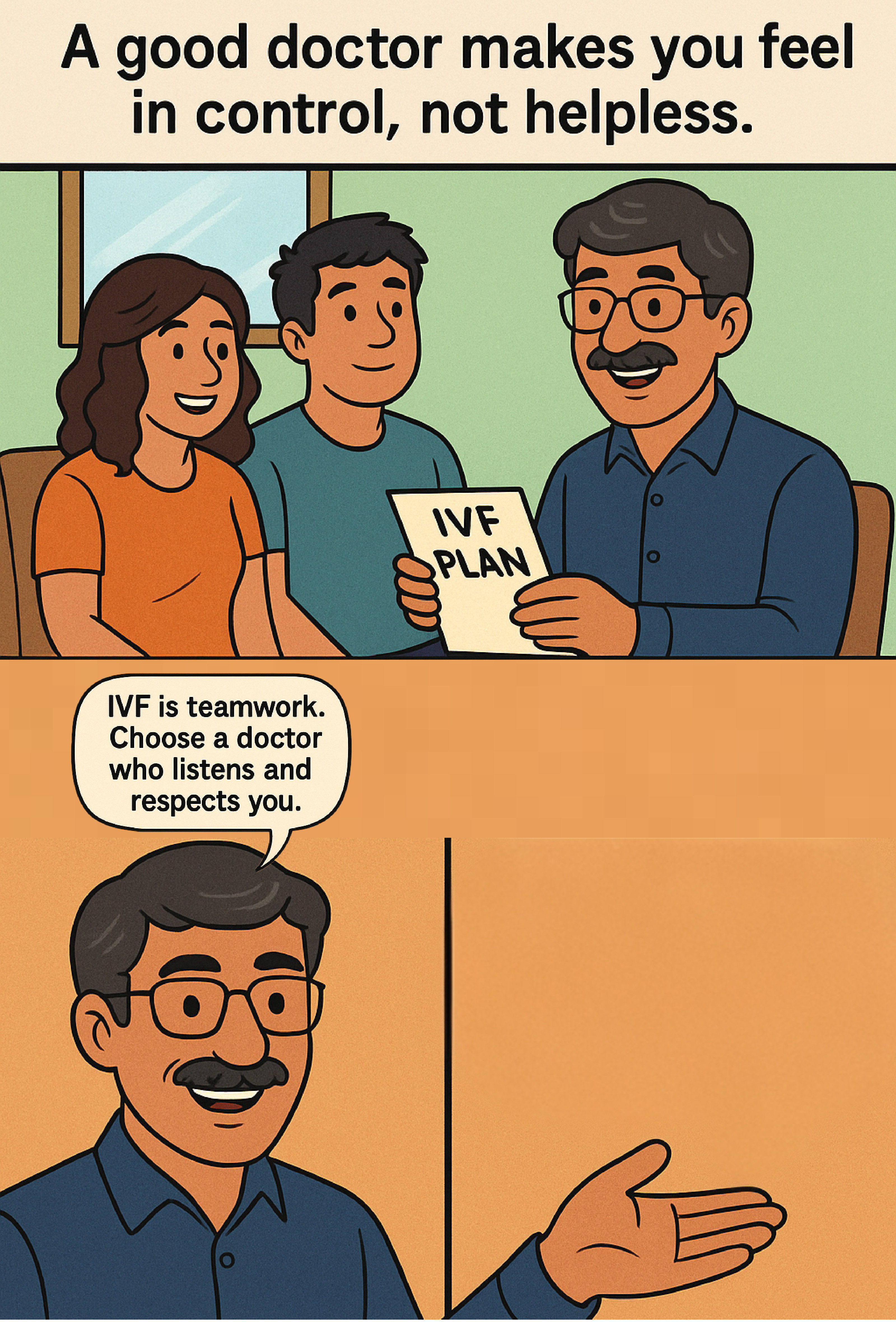 The right doctor will explain each step in plain language
