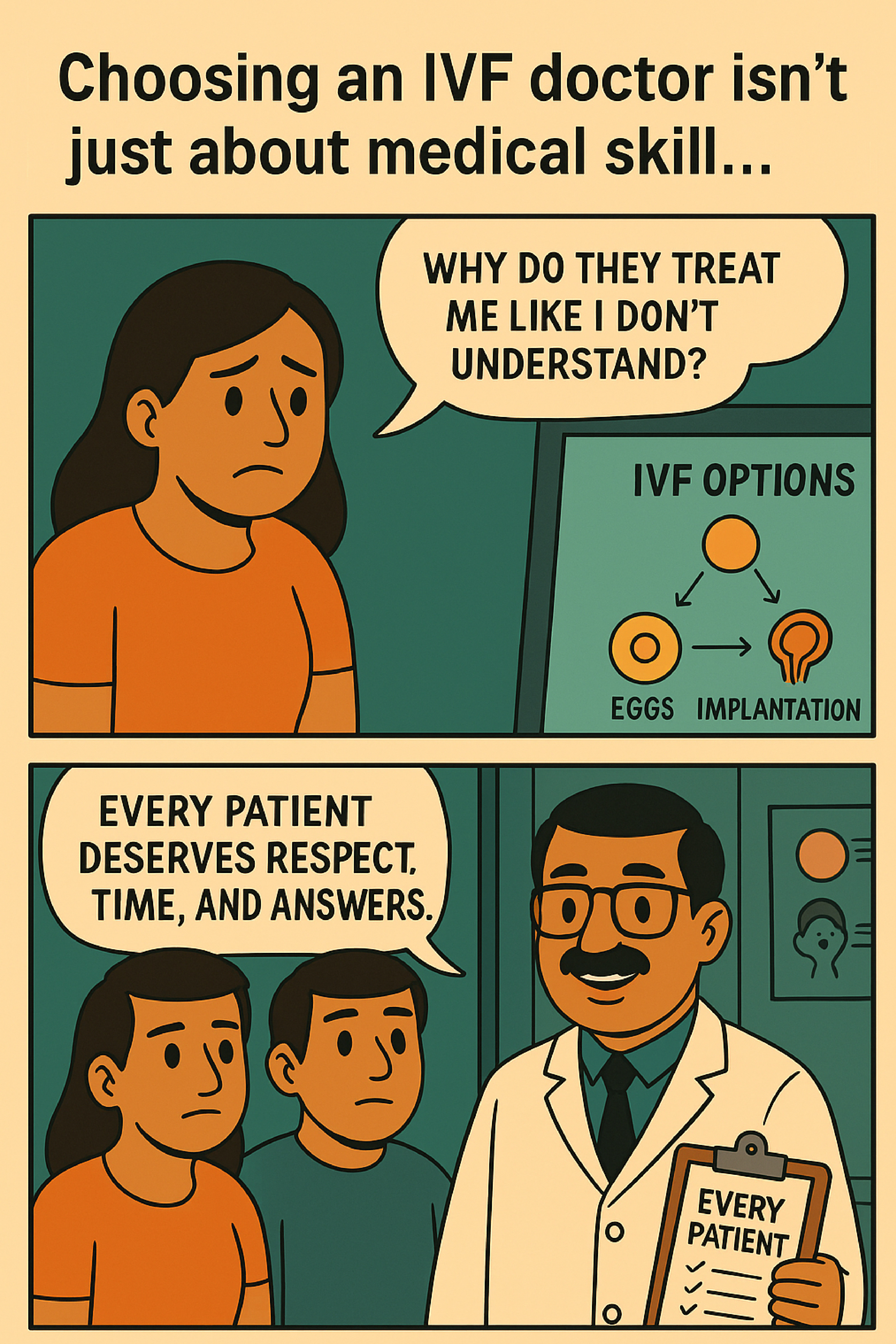 Why you deserve a respectful IVF doctor
