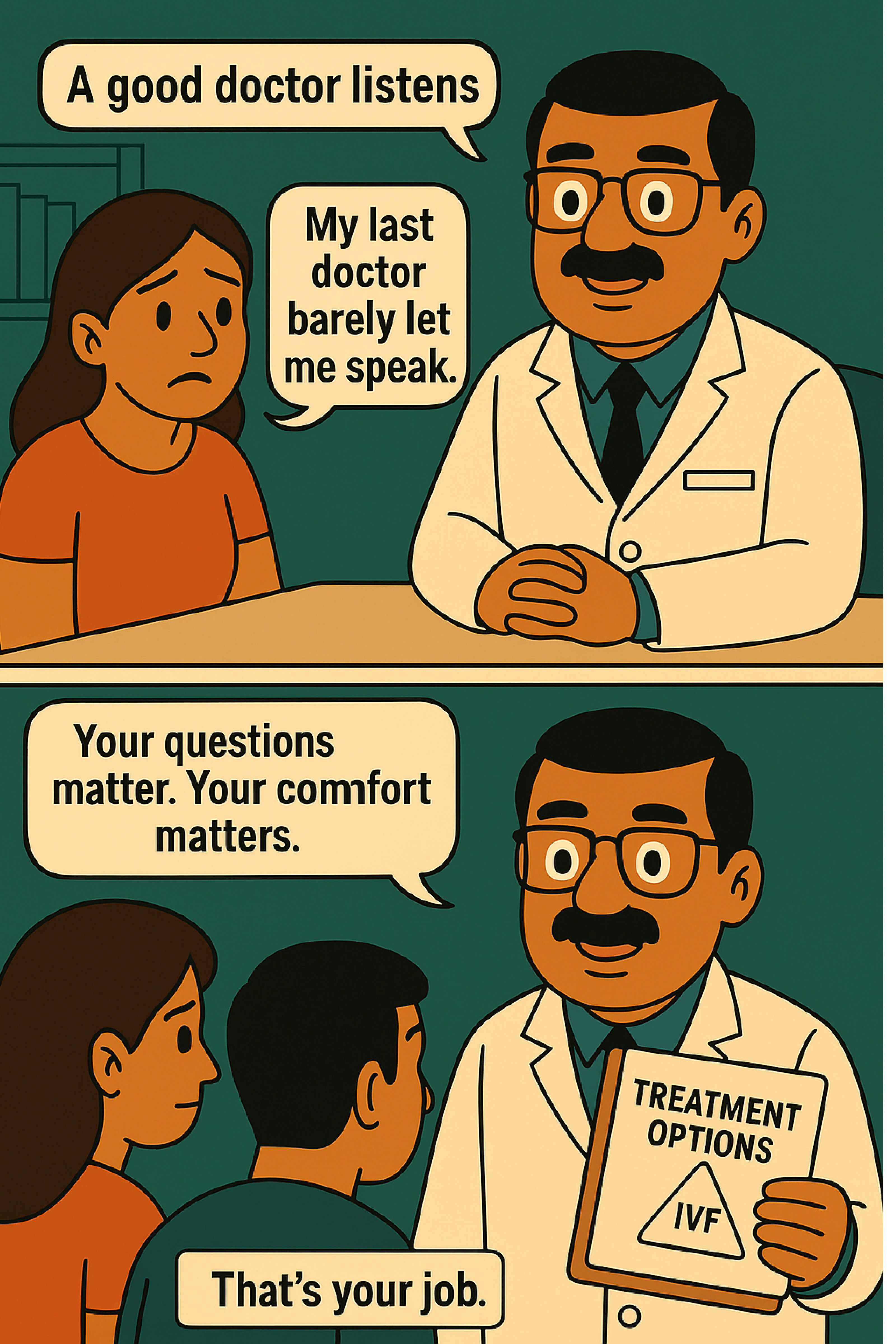 Why you deserve a respectful IVF doctor