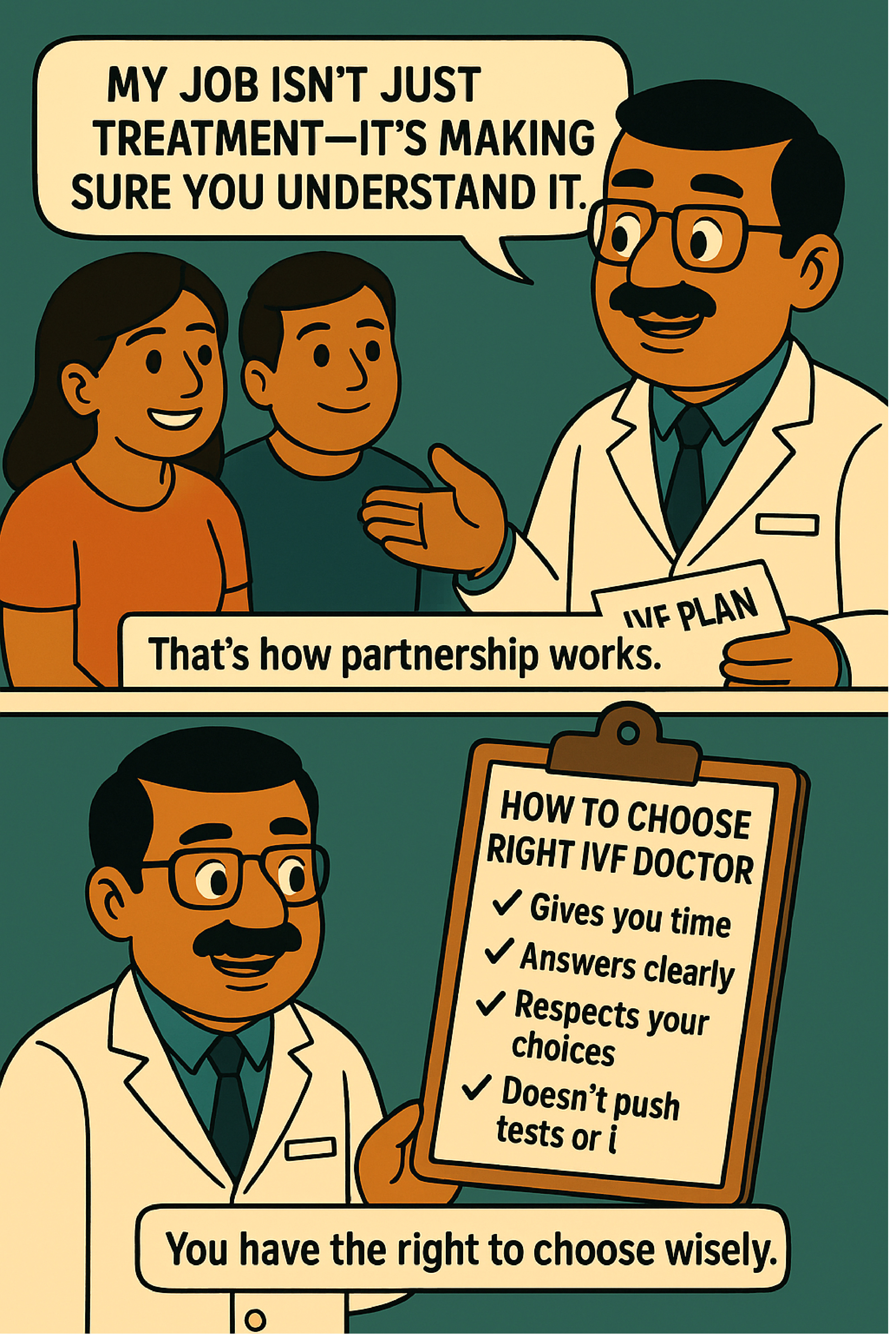 Why you deserve a respectful IVF doctor
