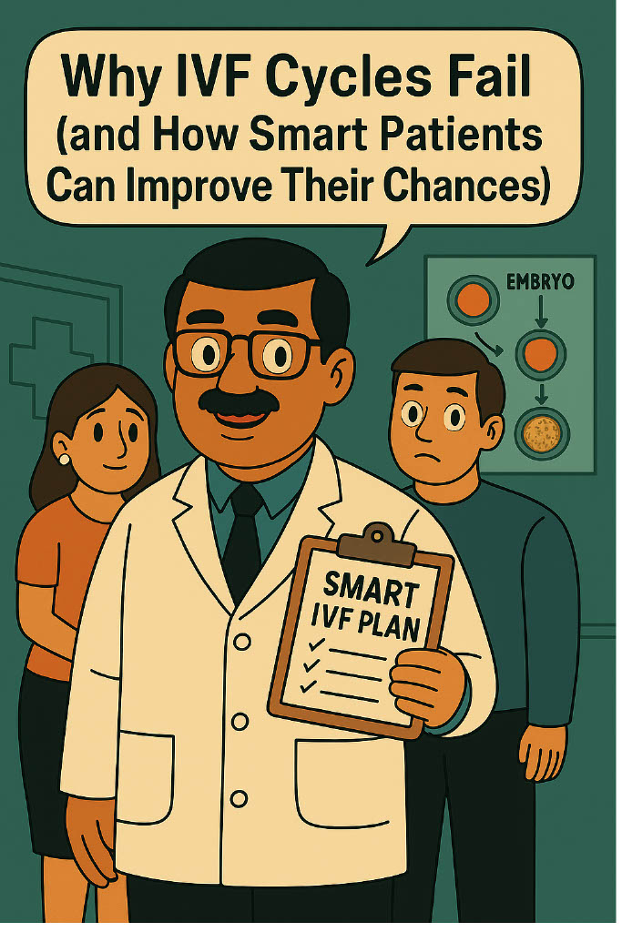 Why IVF Cycles Fail and How Patients Can Improve Their Chances
