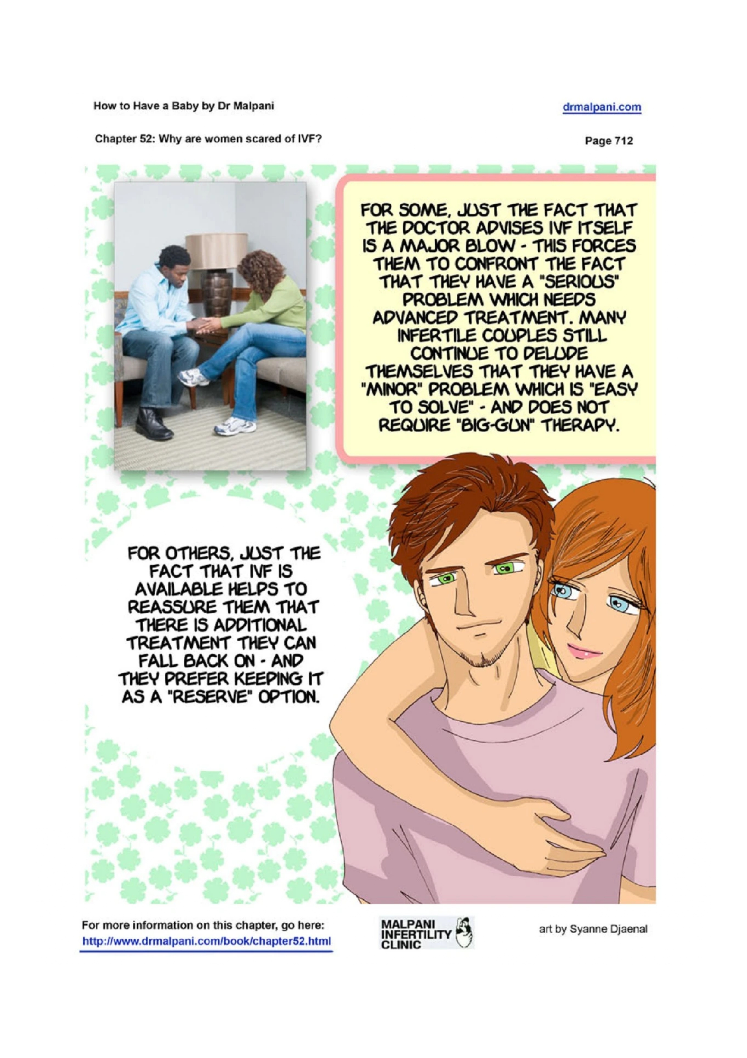 Comic - Why are women scared of IVF