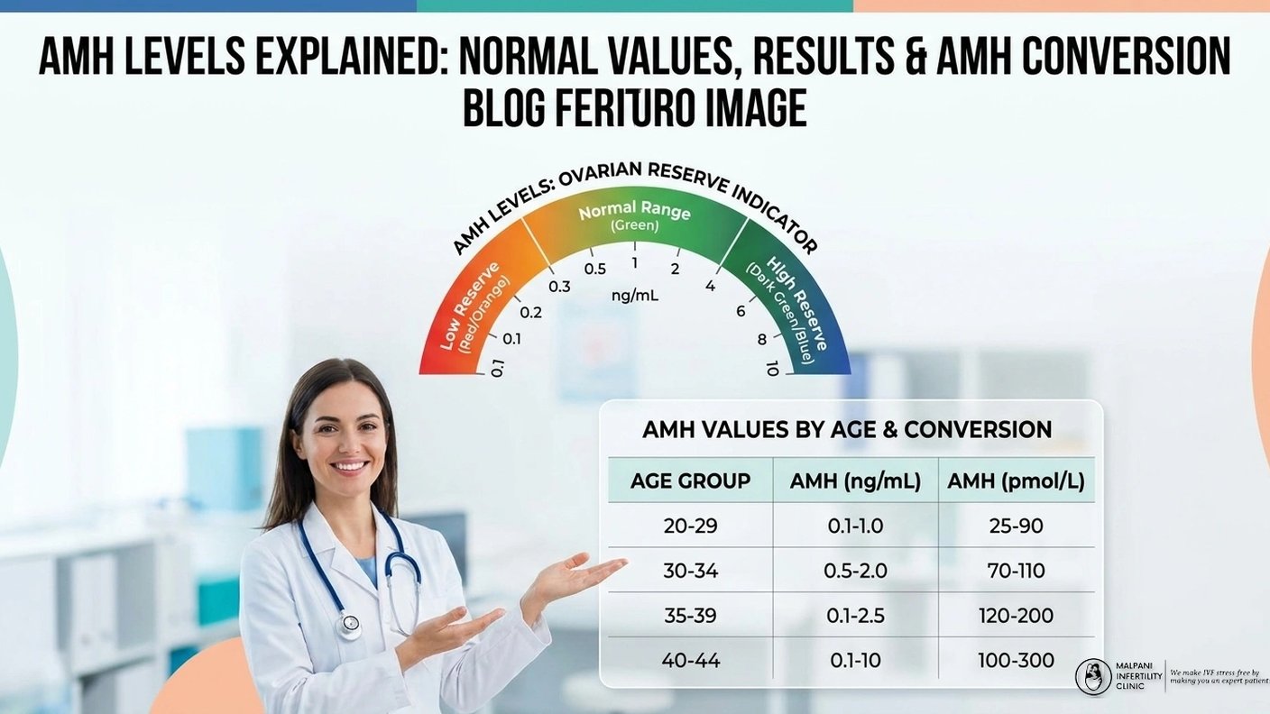 AMH Levels Explained: Normal Values, Results & AMH Conversion