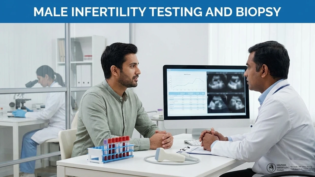 Are Blood Tests and Ultrasound Scans of any use for Testing the Infertile Man ? The Testis Biopsy