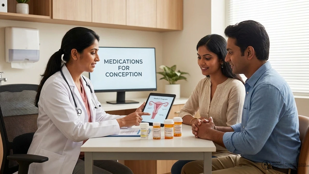 Can you suggest medications to enhance chances of conceiving ?