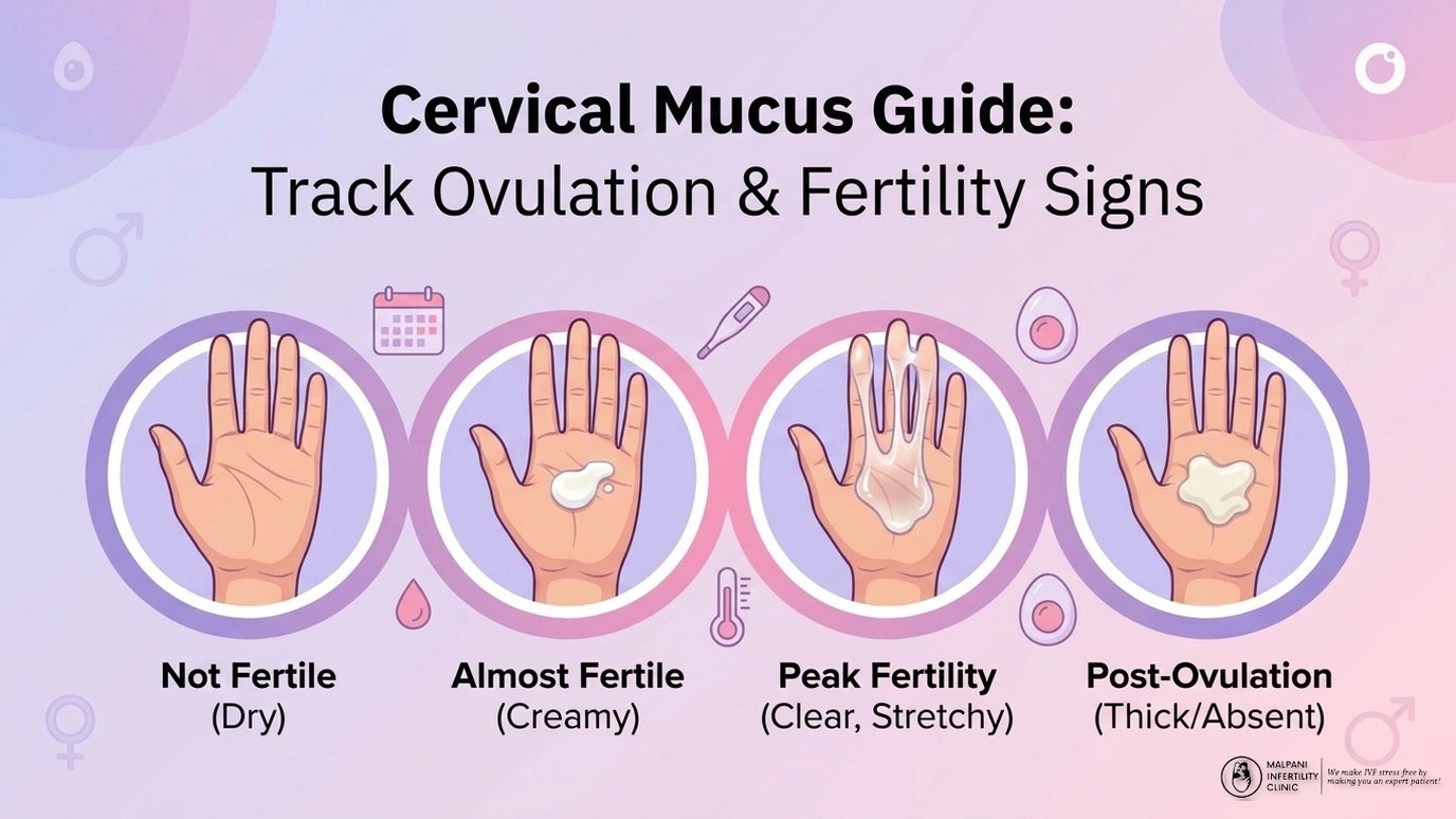 Cervical Mucus Guide: Track Ovulation & Fertility Signs