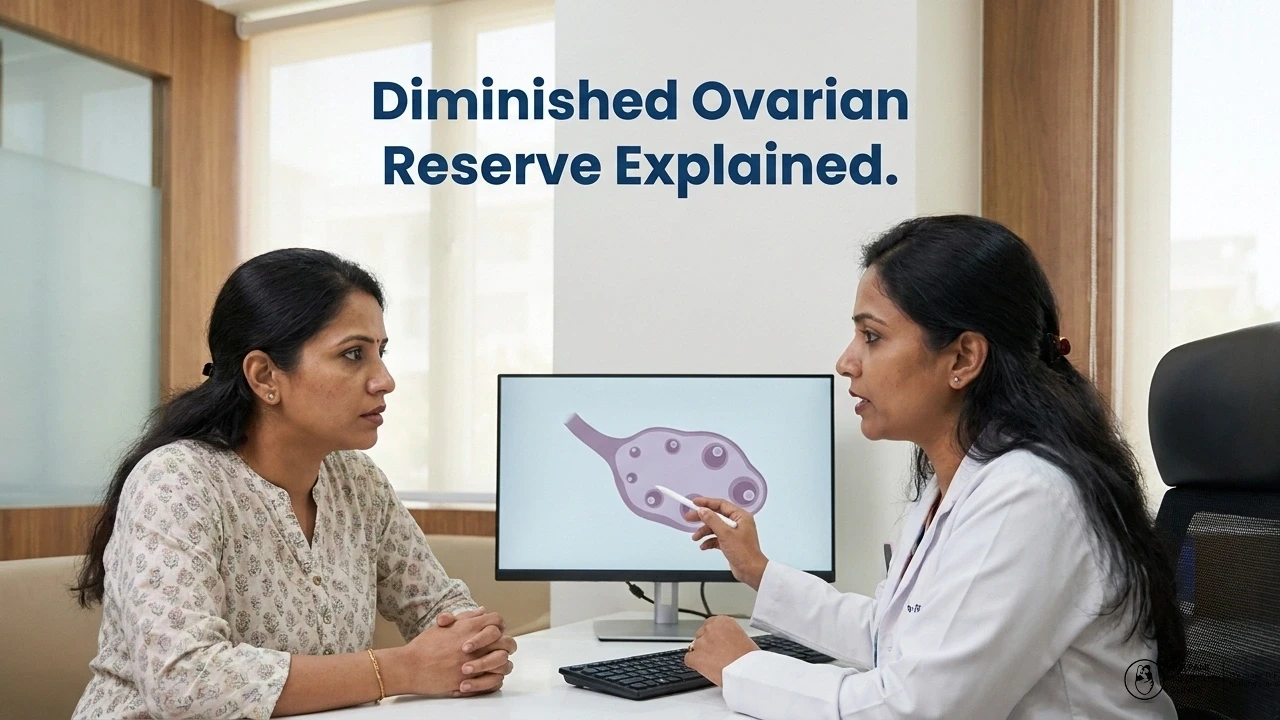 Diminished Ovarian Reserve ( DOR). Poor Ovarian Reserve. Oopause. Infertility and the older woman