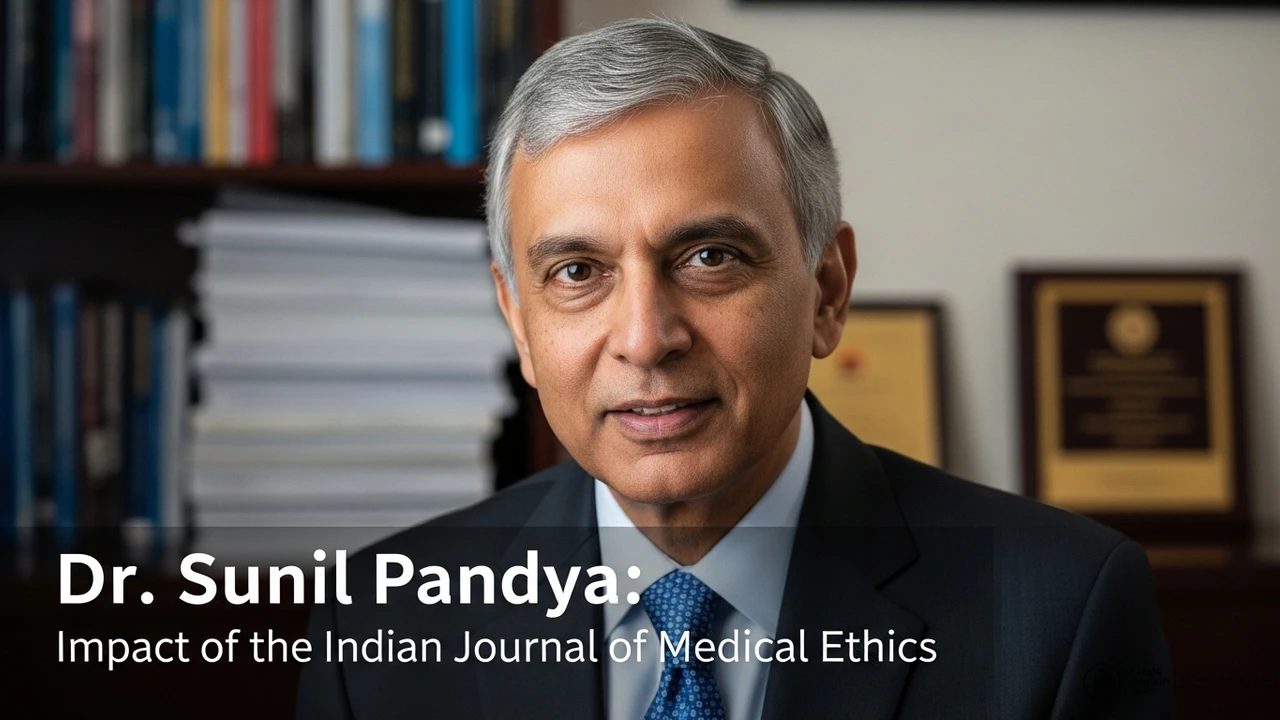 Dr.Sunil Pandya: Impact of the Indian Journal of Medical Ethics