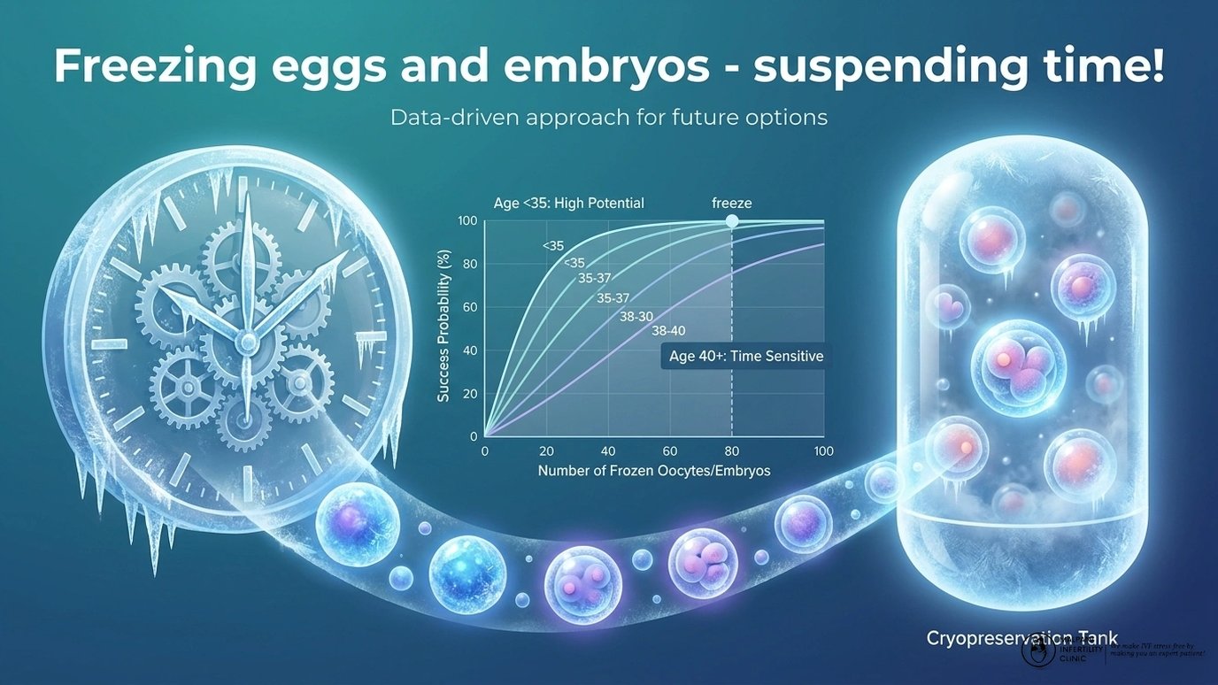 Freezing eggs and embryos - suspending time! 