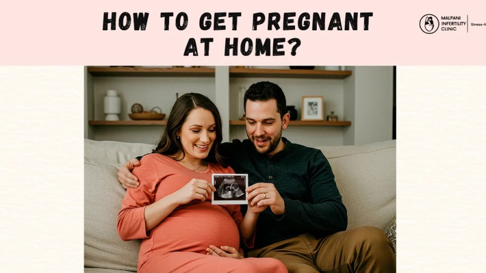 A couple happily holding an ultrasound photo, representing successful conception through a home insemination kit. The image conveys the idea of achieving pregnancy safely and privately at home using medical-grade tools designed for self-insemination.