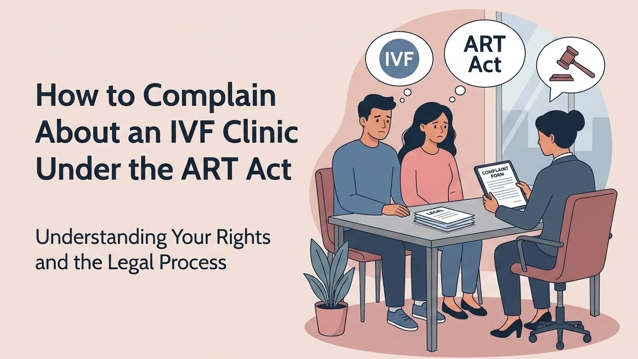 How to Complain About an IVF Clinic Under the ART Act