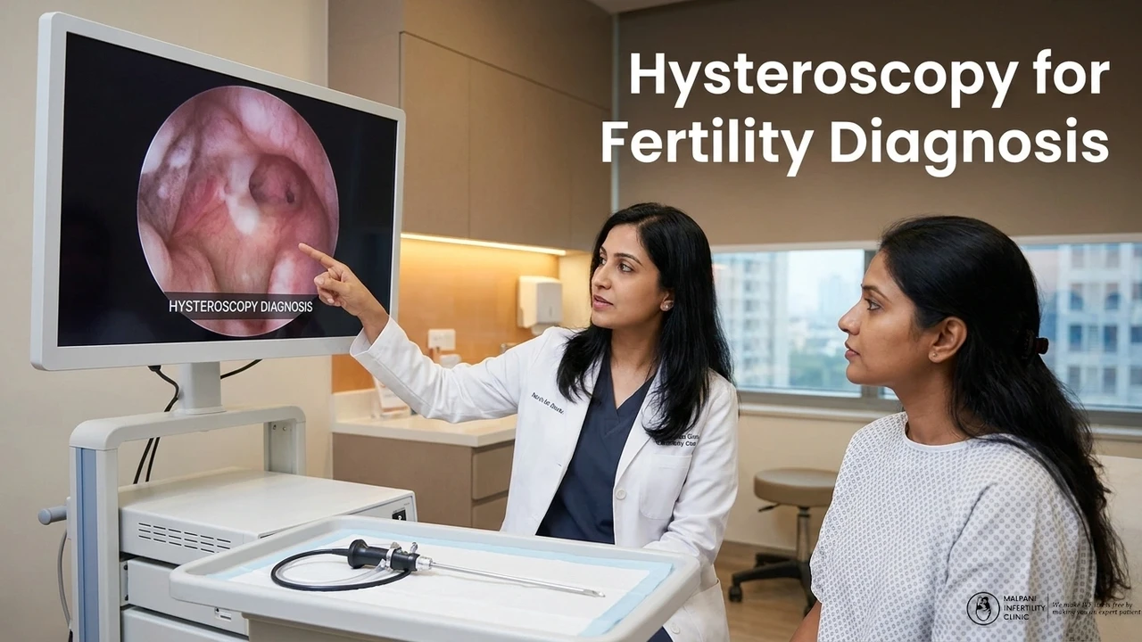 Hysteroscopy as a Diagnostic Tool for infertile women