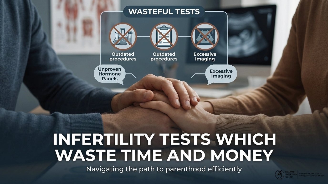 Infertility tests which waste time and money