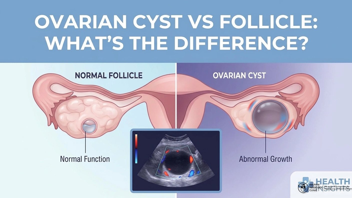 Ovarian Cyst vs Follicle: What's the Difference?