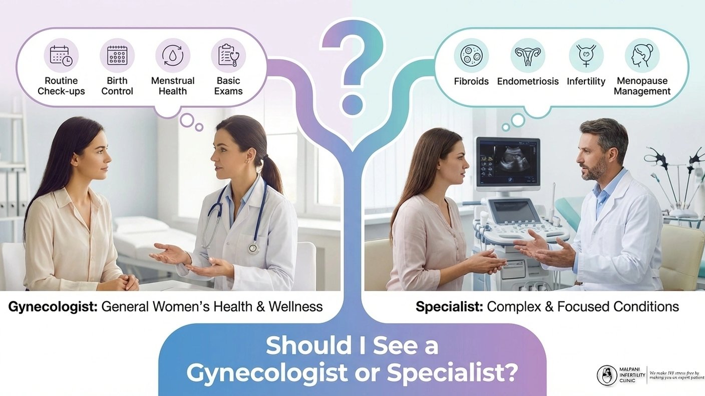 Should I See a Gynecologist or Specialist?