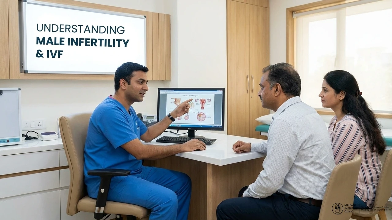 Taking the infertile man ( and his IVF doctor) for a ride !