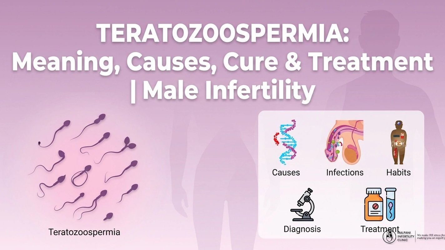 Teratozoospermia - Meaning, causes, cure and treatment | Male infertility