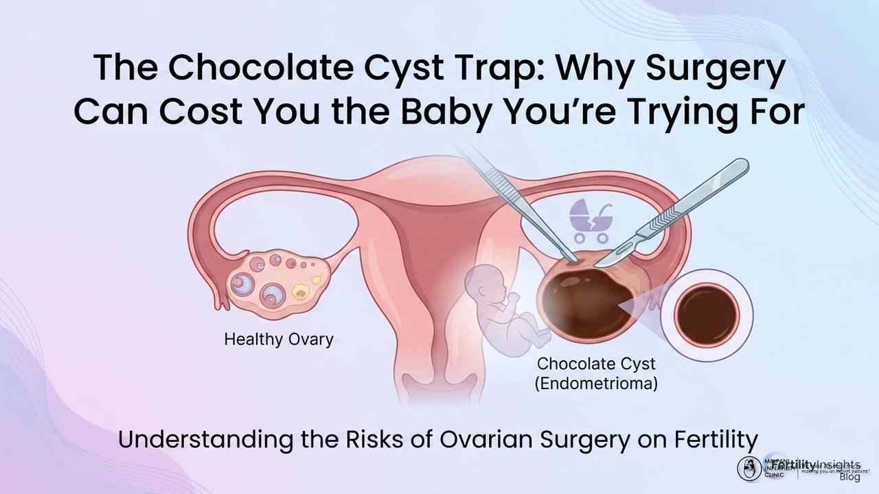 The chocolate cyst trap: why surgery can cost you the baby you're trying for