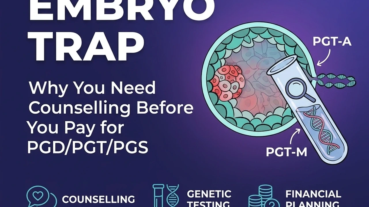 The Mosaic Embryo Trap: Why You Need Counselling Before You Pay for PGD/PGT/PGS