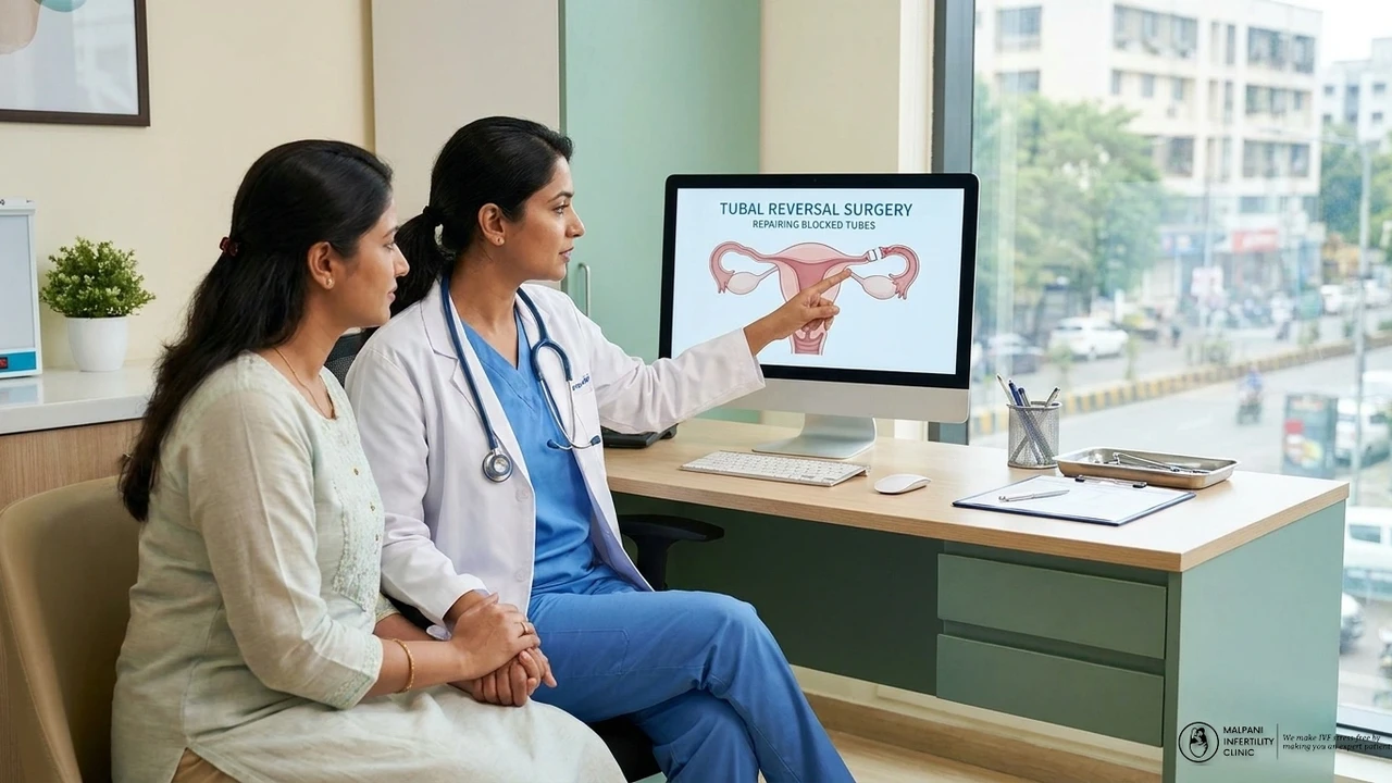 Tubal Microsurgery : Reversal of Sterilization . Repairing Blocked Fallopian Tubes
