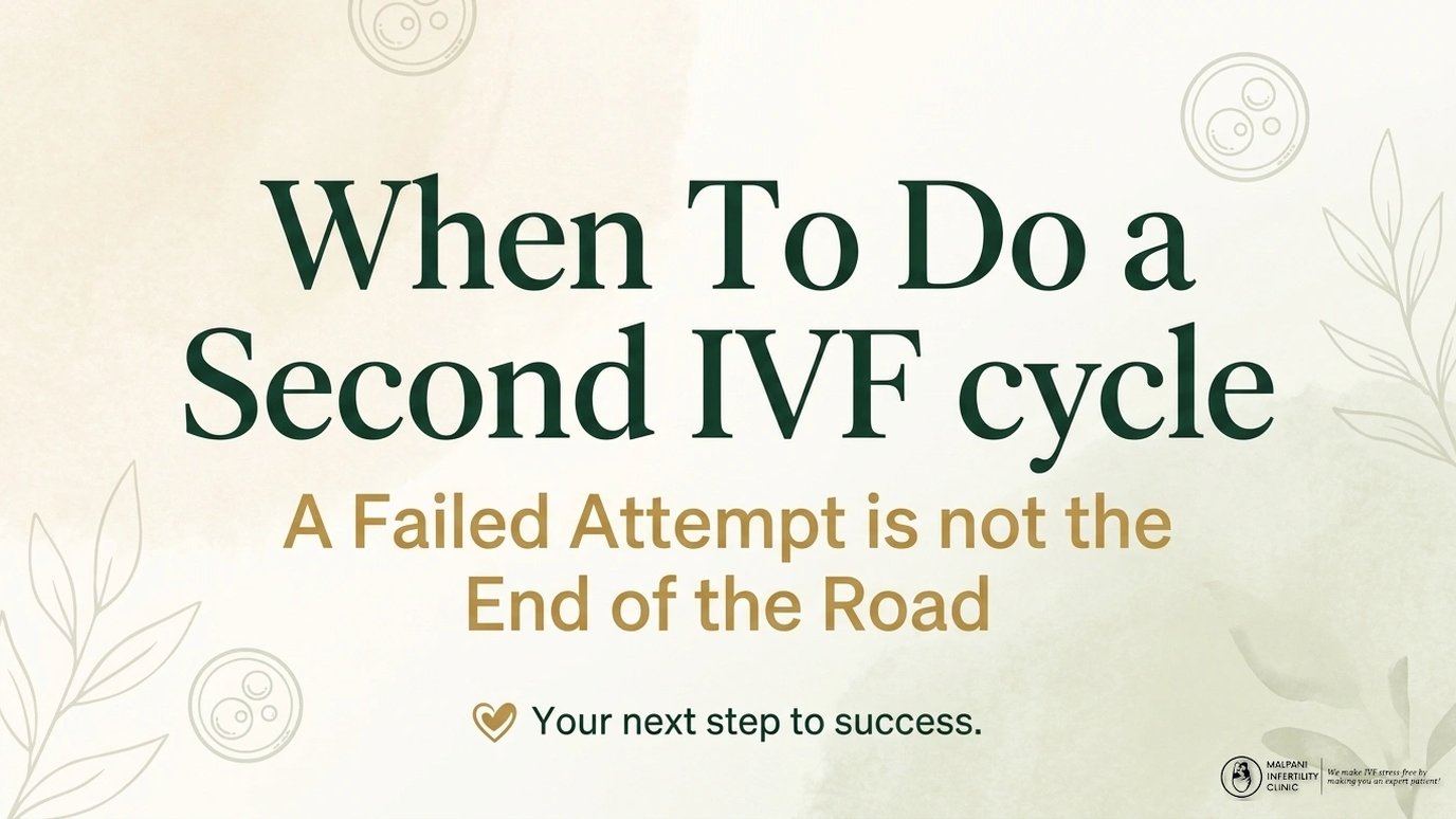 When To Do a Second IVF cycle – A Failed Attempt is not the End of the Road